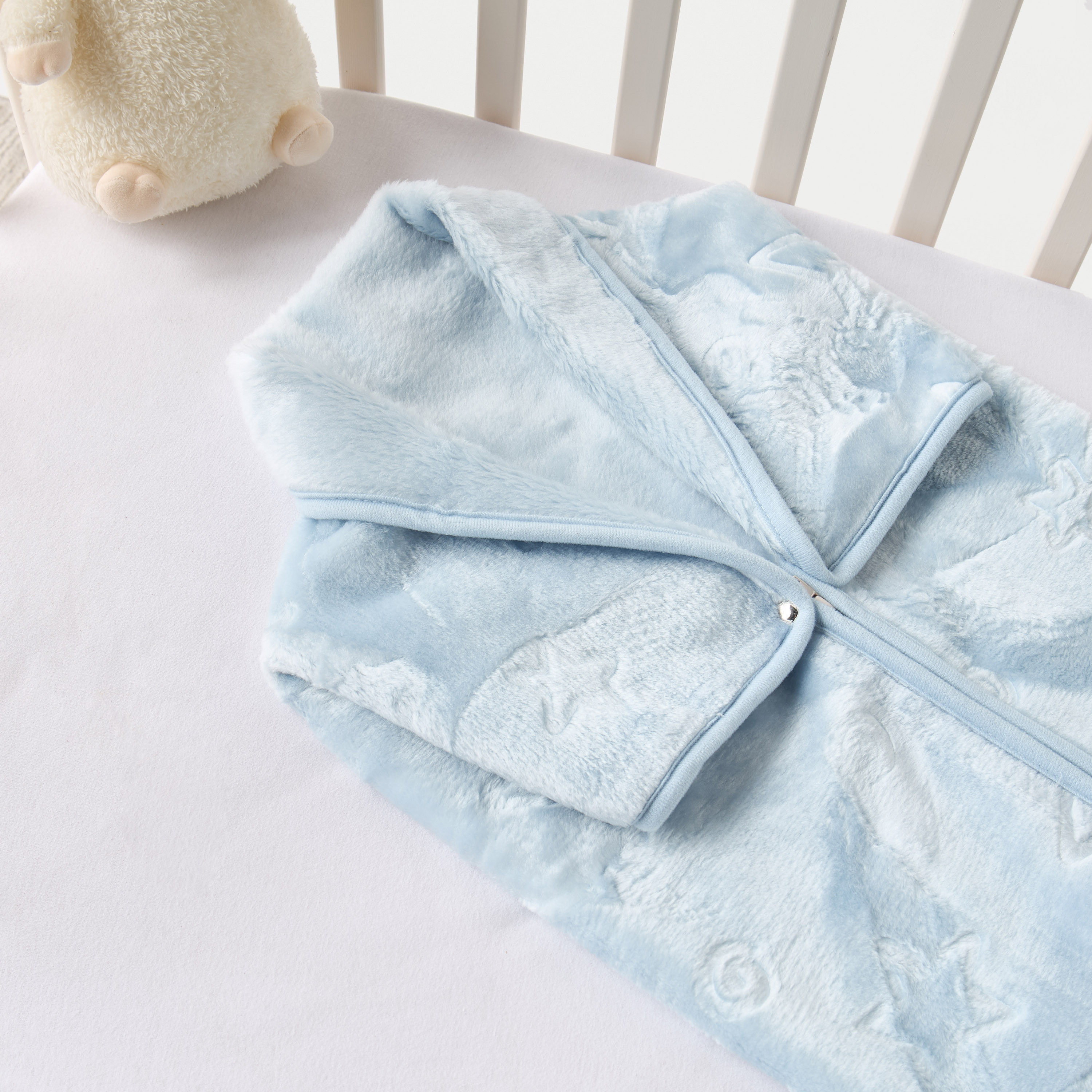 Pielsa All-Over Star Textured Nest Blanket - 80x90 cm-baby-nursery-blanketsandswaddles-blanketsandquilts-image-2