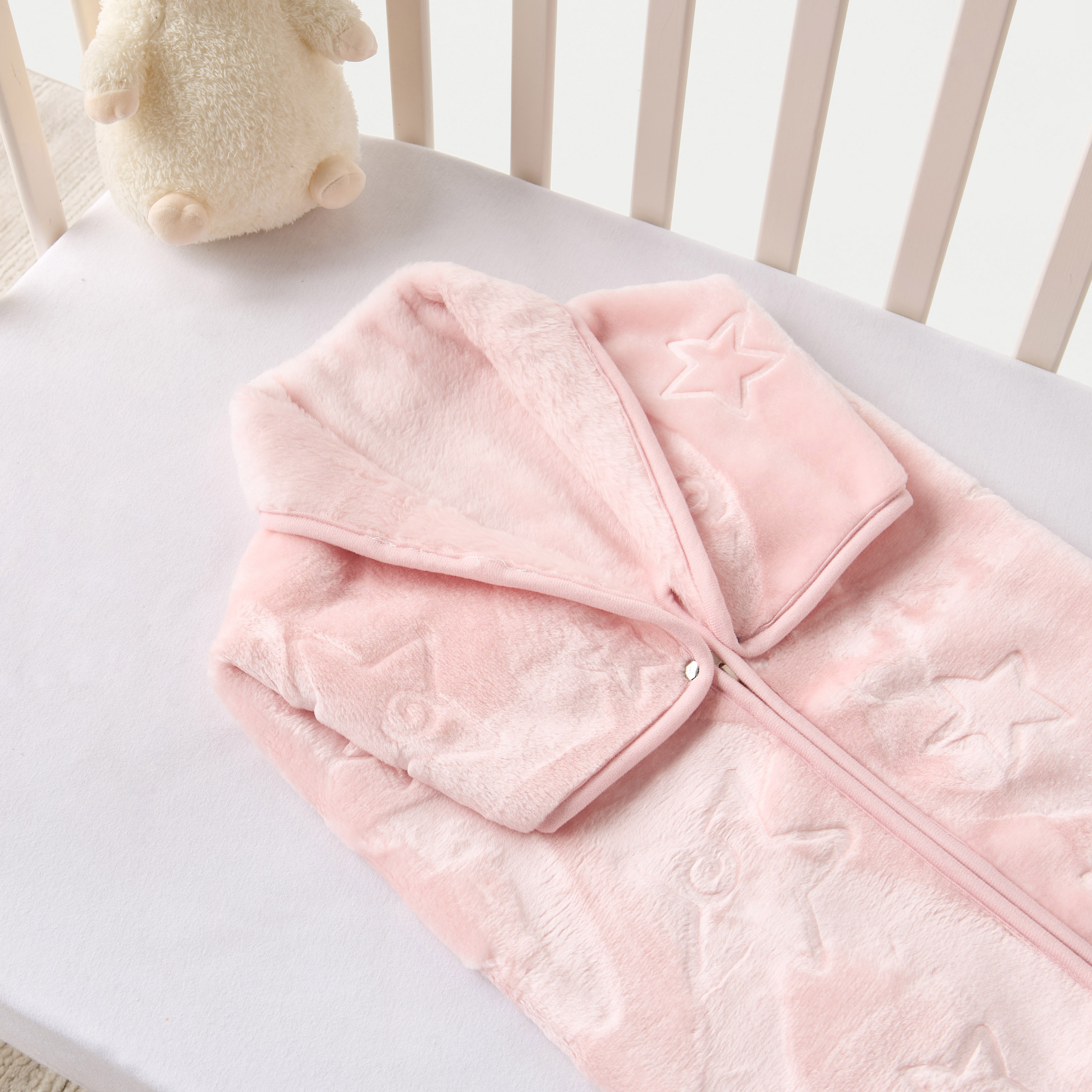 Pielsa All-Over Star Textured Nest Blanket - 80x90 cm-baby-nursery-blanketsandswaddles-blanketsandquilts-image-2