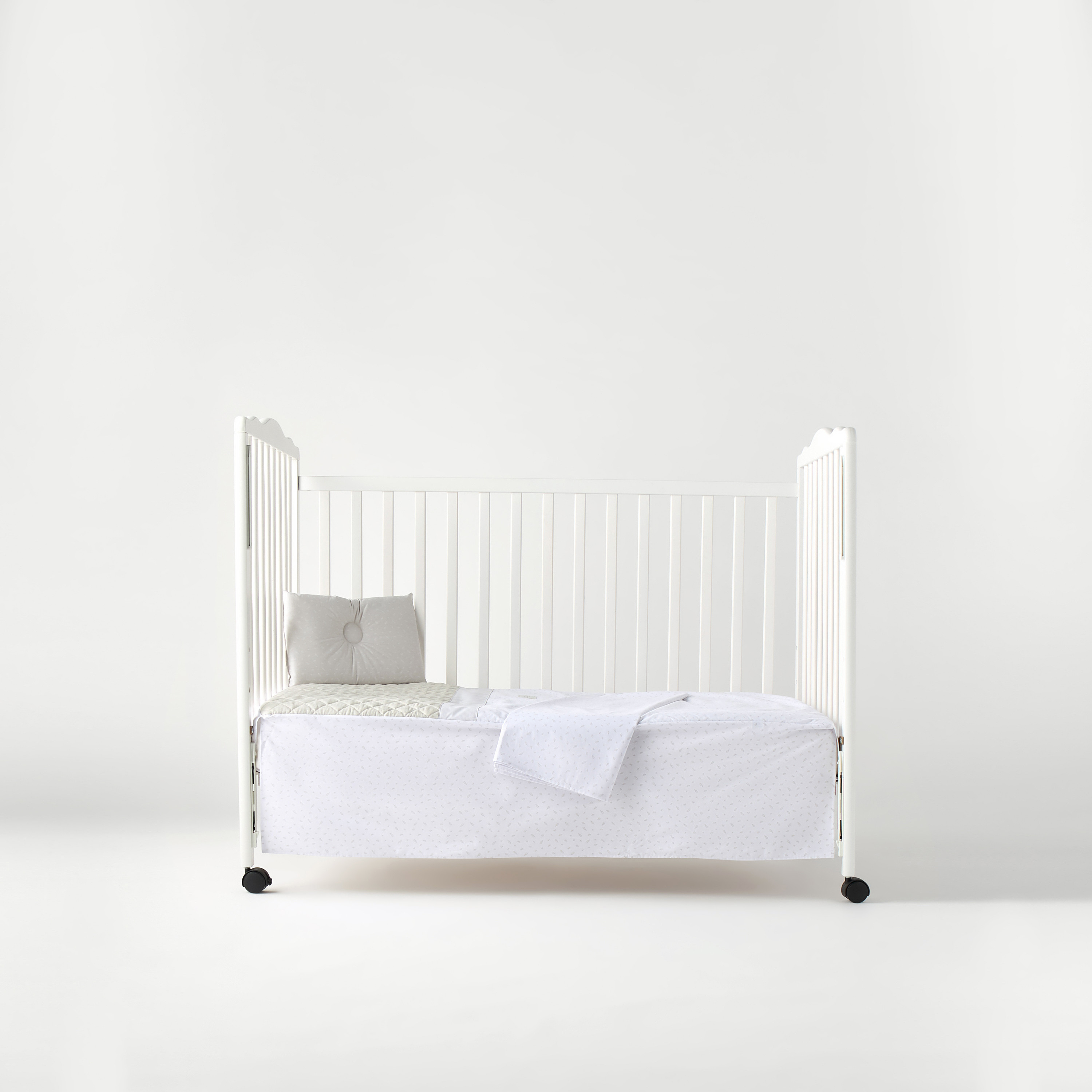 Cambrass Leaf Print 3-Piece Bedding Set - 70x130 cm-baby-nursery-babybedding-image-2