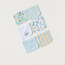 Juniors 6-Piece Assorted Wash Cloth Set - 25x25 cm-baby-bathandcare-towels-image-1
