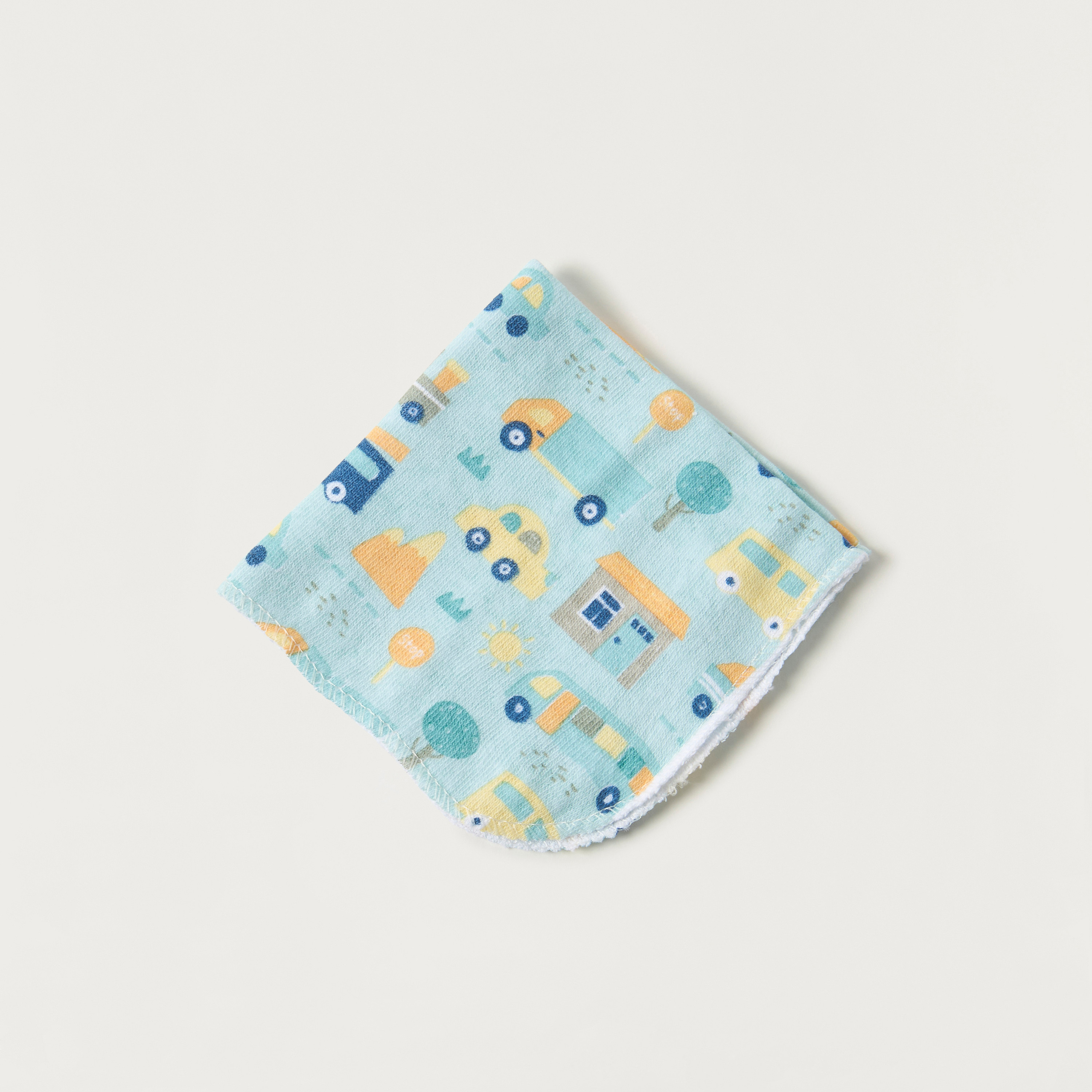 Juniors 6-Piece Assorted Wash Cloth Set - 25x25 cm-baby-bathandcare-towels-image-3