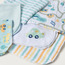 Juniors 6-Piece Assorted Wash Cloth Set - 25x25 cm-baby-bathandcare-towels-image-4