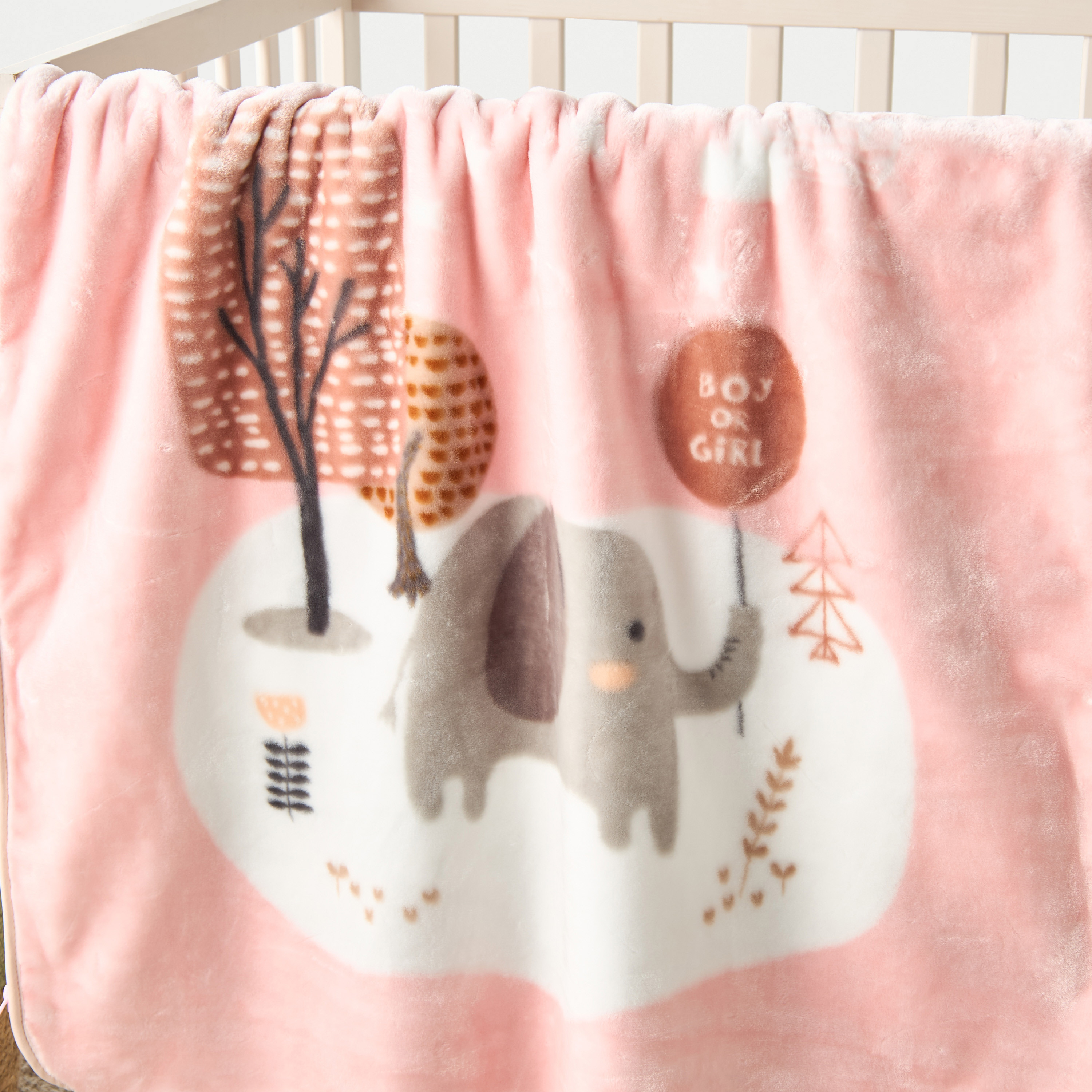 Juniors Printed Raschel Blanket - 80x90 cm-baby-nursery-blanketsandswaddles-blanketsandquilts-image-2