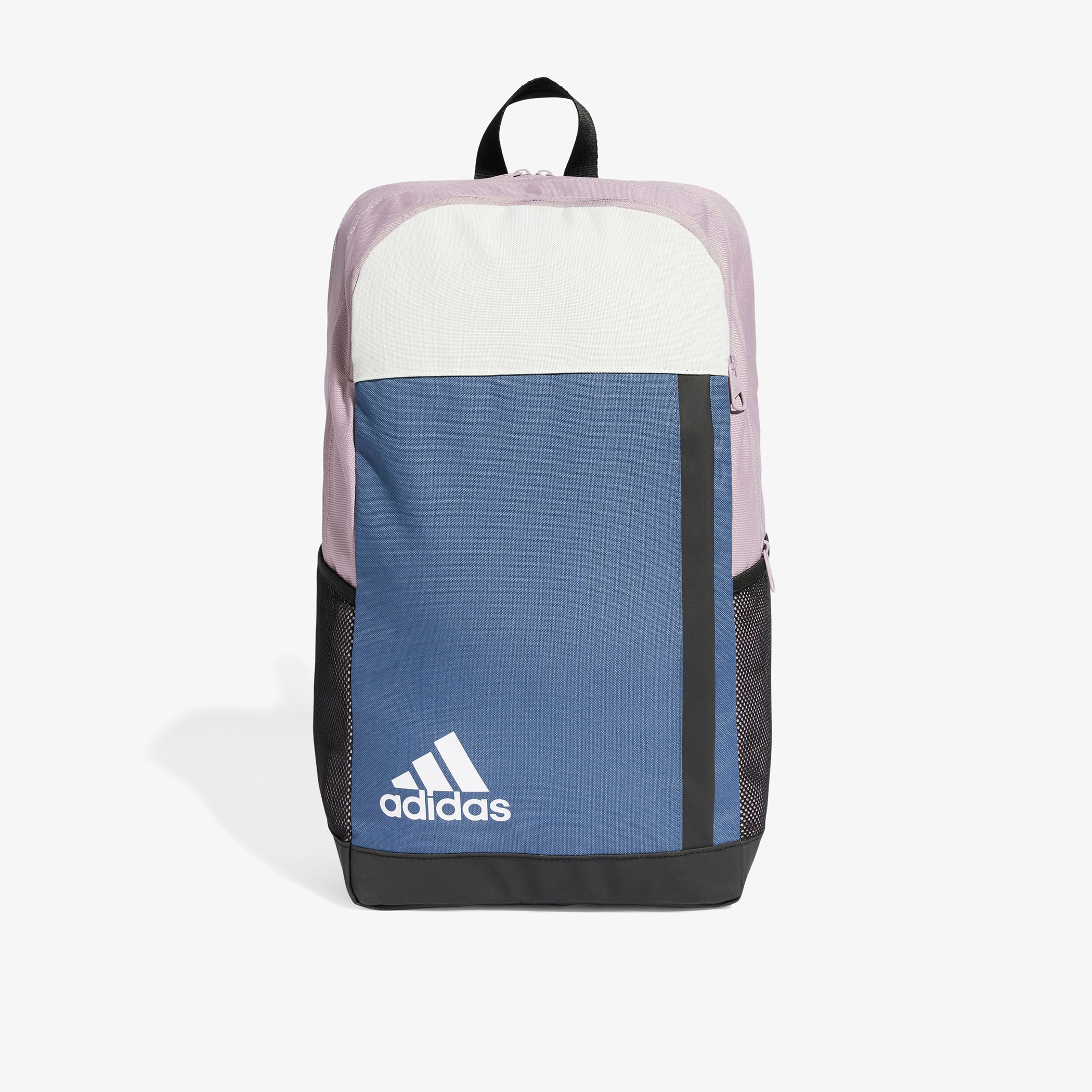 Shop Adidas Panelled Backpack with Adjustable Straps and Zip Closure Online Splash UAE