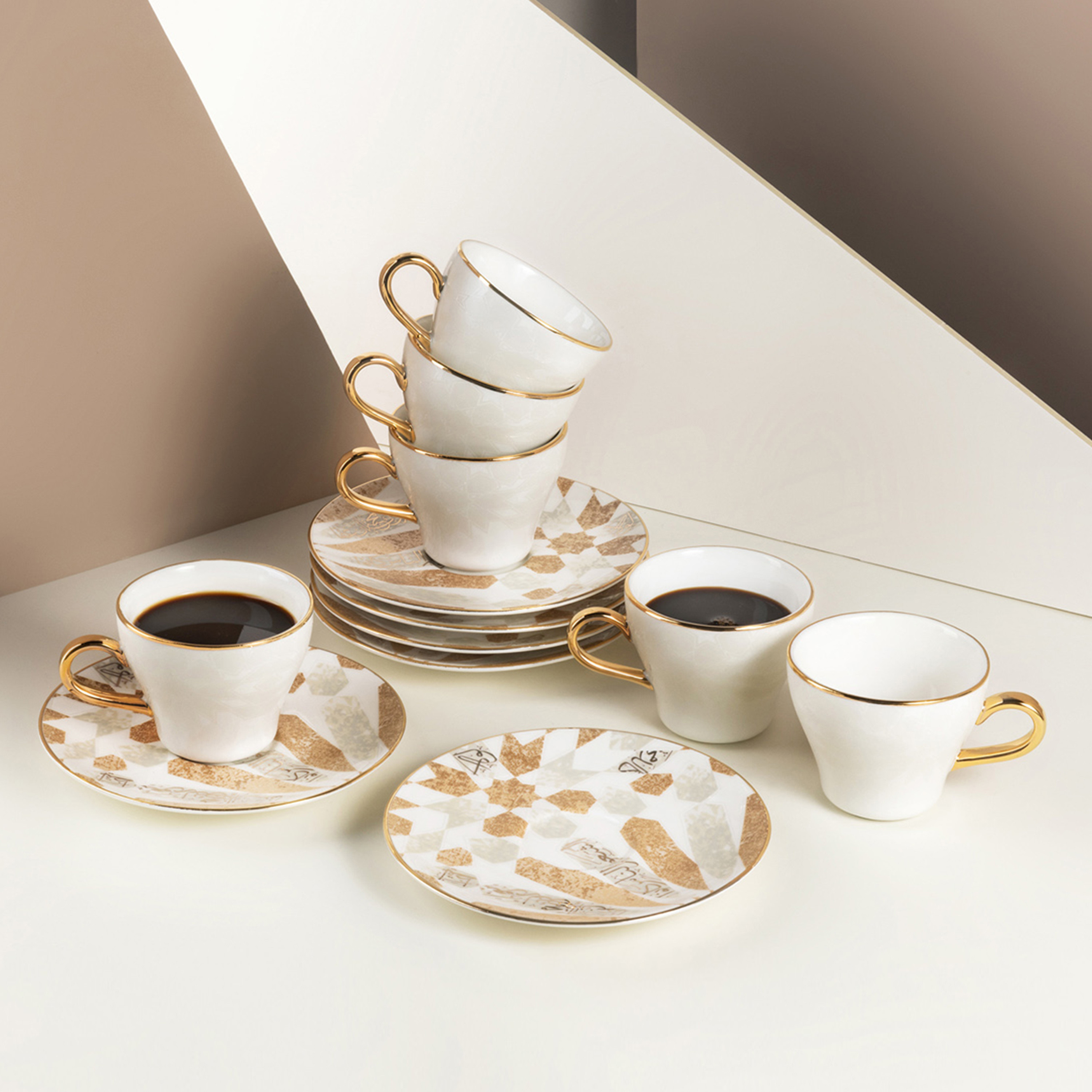 Otantik 12-Piece Cup and Saucer Set-household-dining-teaandcoffee-teaandcoffeesets-image-1