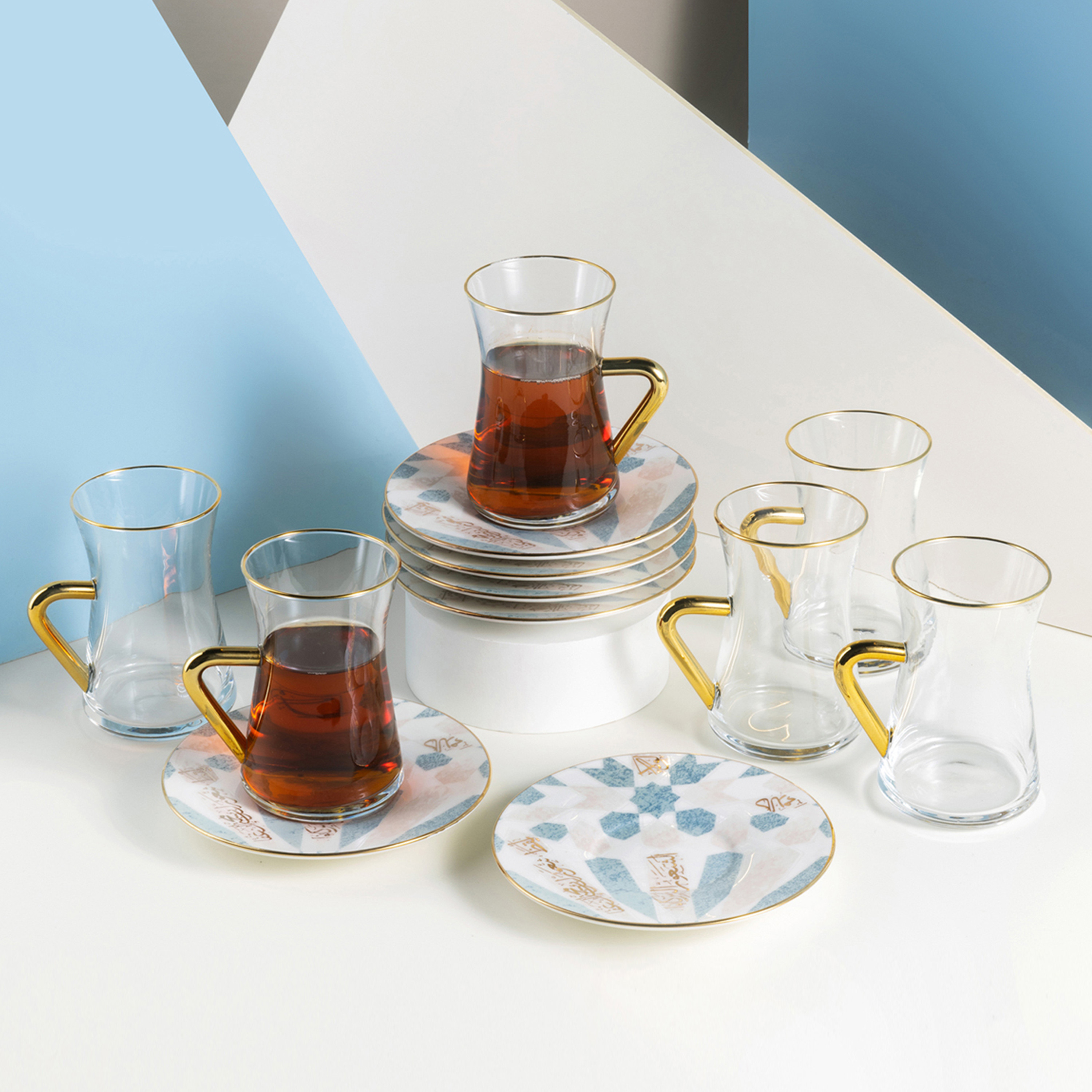 Otantik Amal Printed 12-Piece Porcelain Tea and Coffee Set-household-dining-teaandcoffee-teaandcoffeesets-image-1