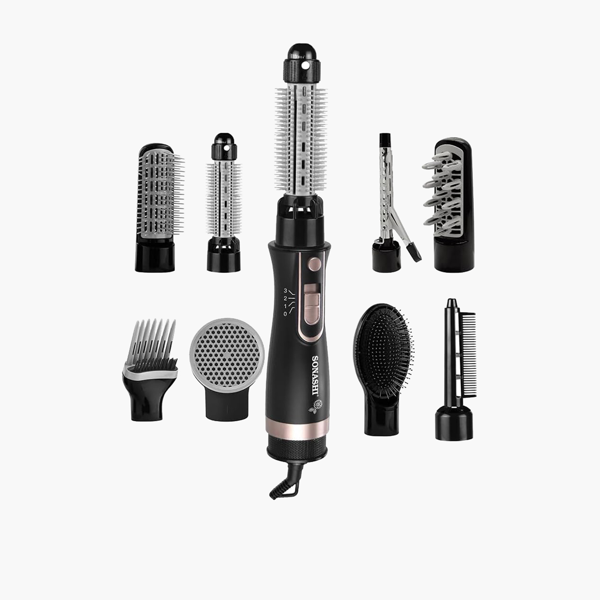 مصفف الشعر 9 في 1 من سوناشي-beautyandpersonalcare-appliances-hairstylingtools-curlingandstyler-image-1