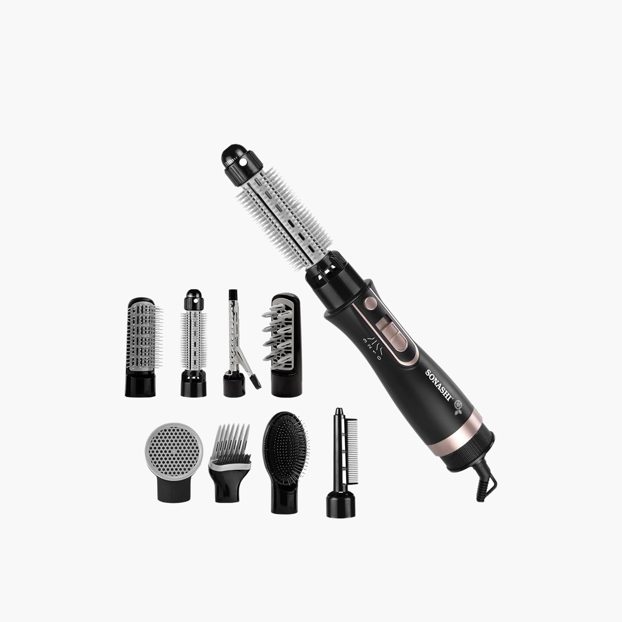 مصفف الشعر 9 في 1 من سوناشي-beautyandpersonalcare-appliances-hairstylingtools-curlingandstyler-image-2