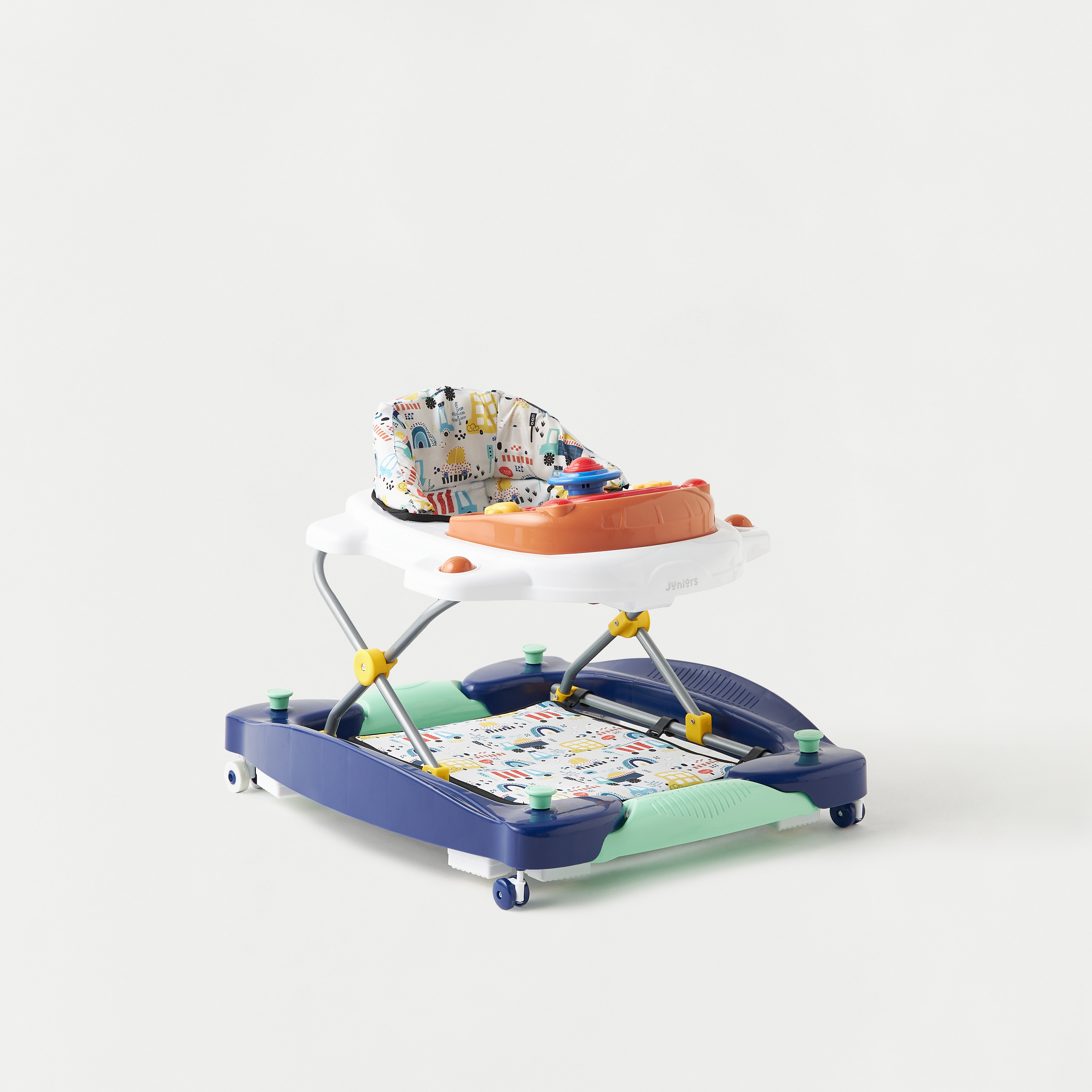 Juniors Cabrio Printed Baby Walker-baby-infantactivity-walkers-image-2