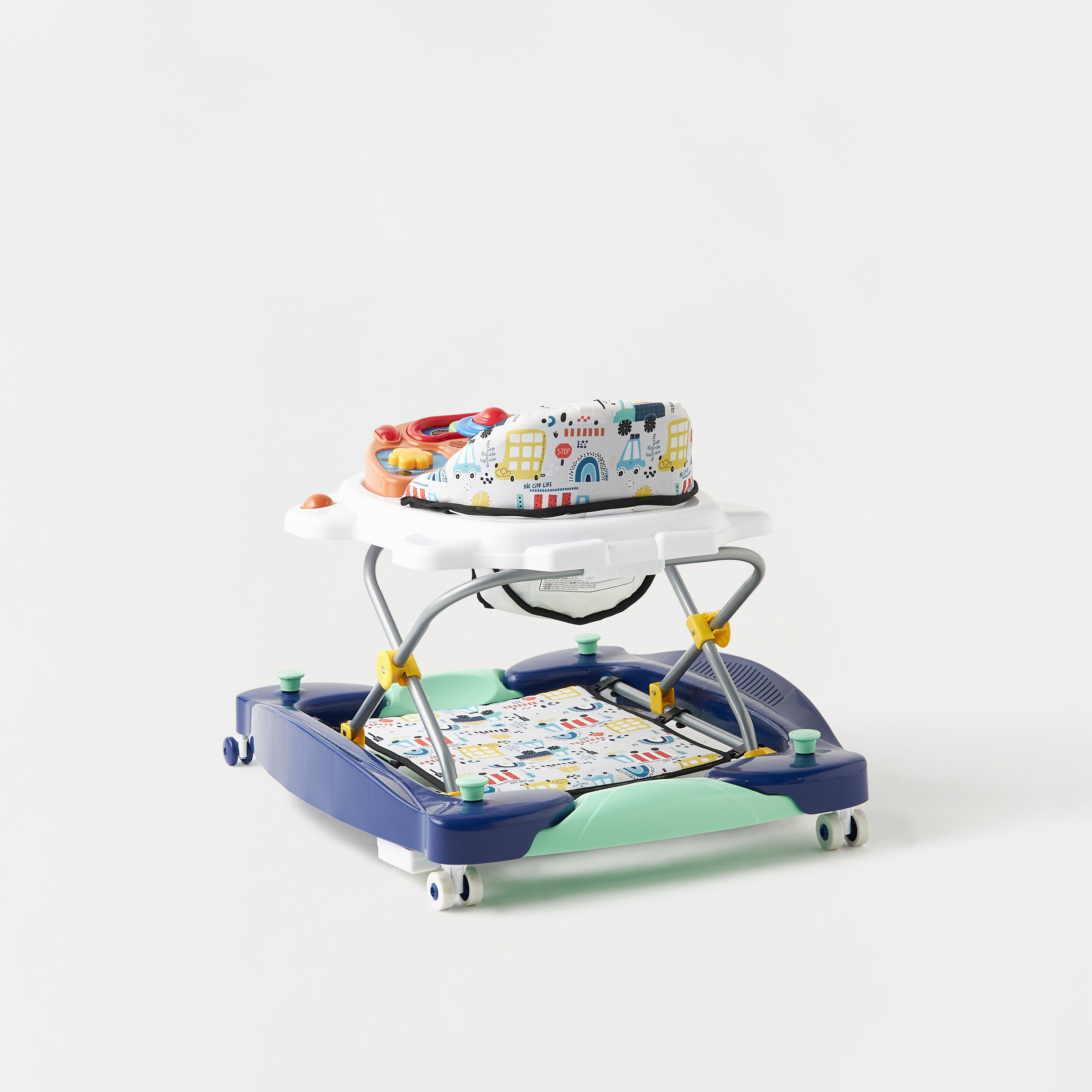 Juniors Cabrio Printed Baby Walker-baby-infantactivity-walkers-image-4