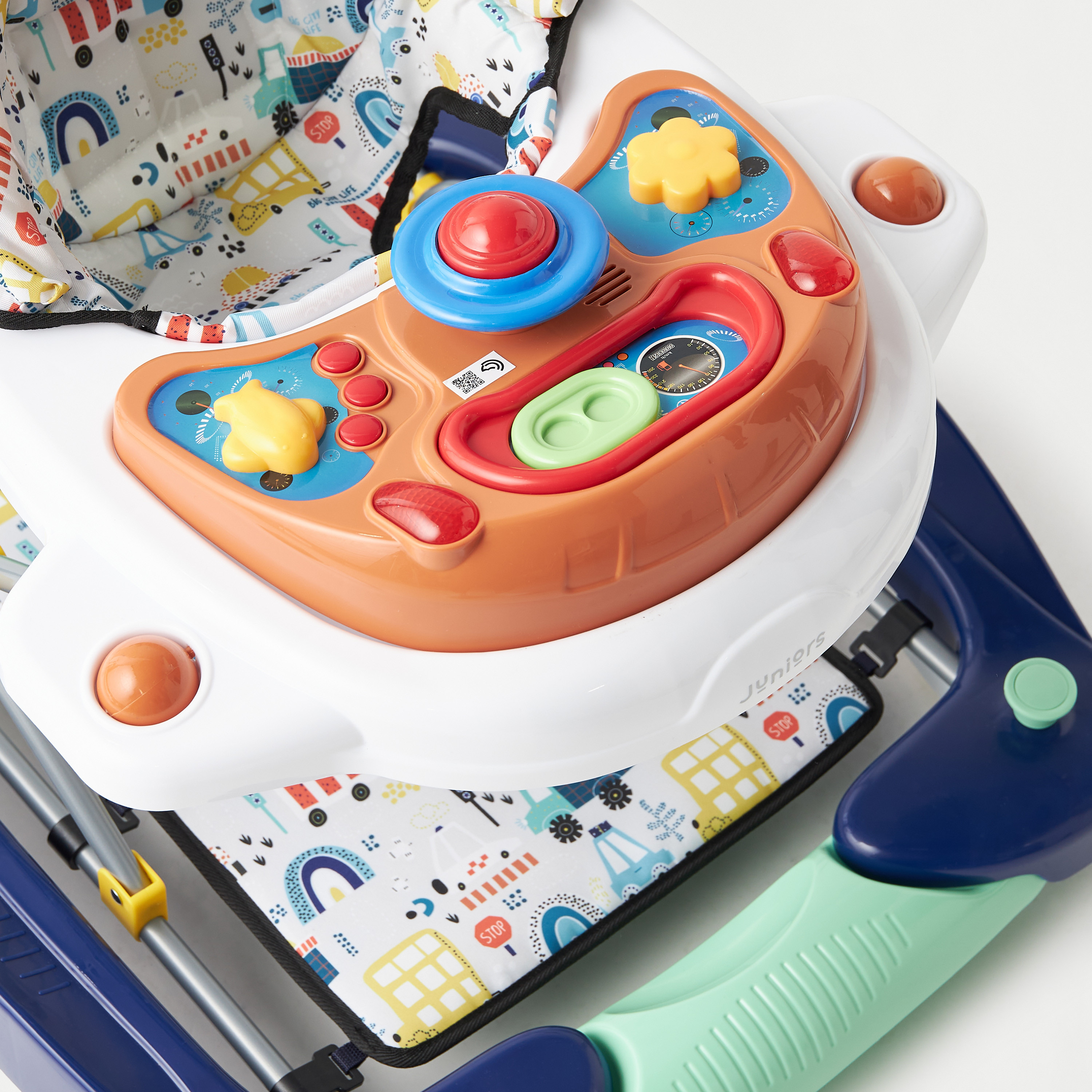 Juniors Cabrio Printed Baby Walker-baby-infantactivity-walkers-image-5