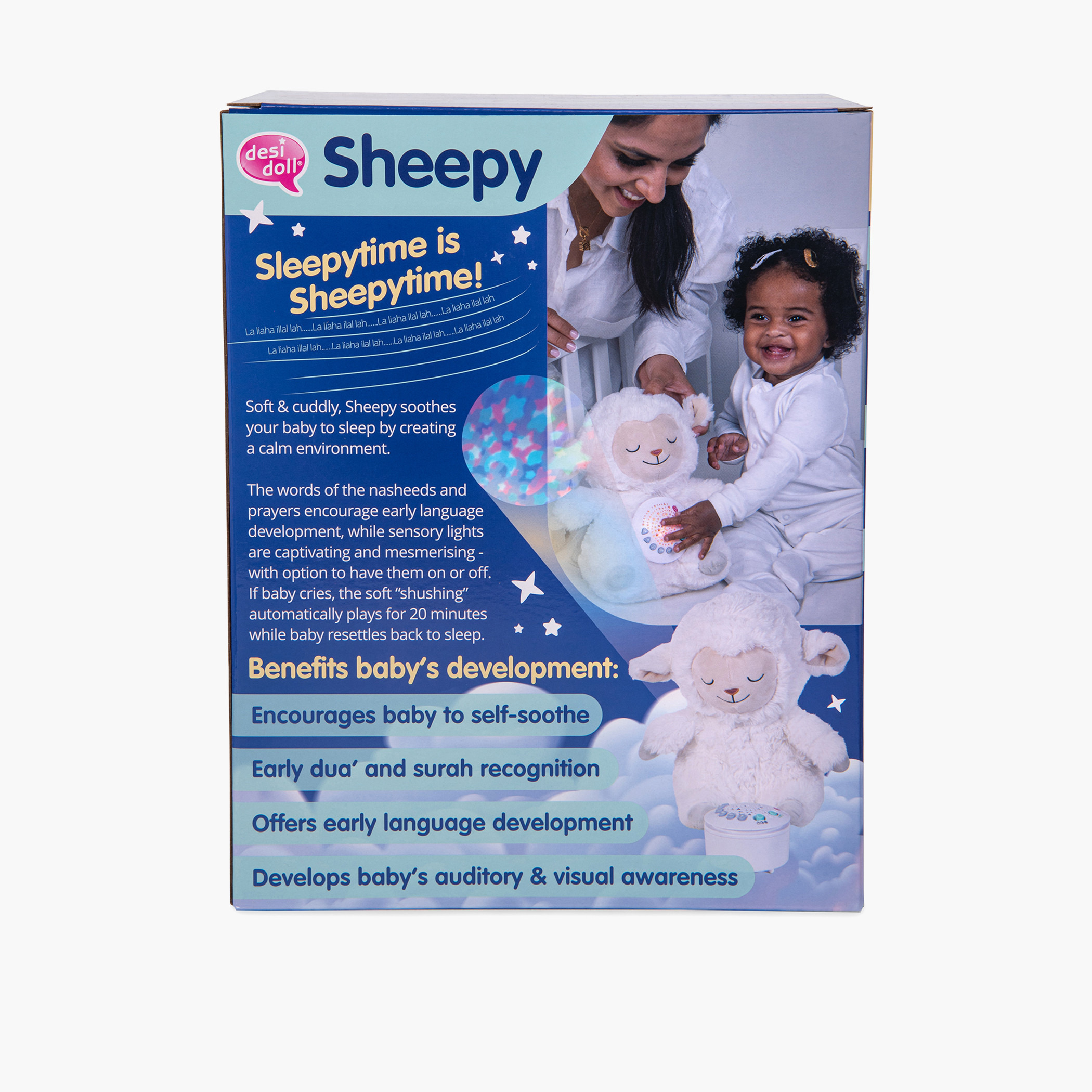 Sheepy Zain Bhikha Sleepytime Projector and Sound Plush Doll-toys-dollsandplaysets-dolls-image-4