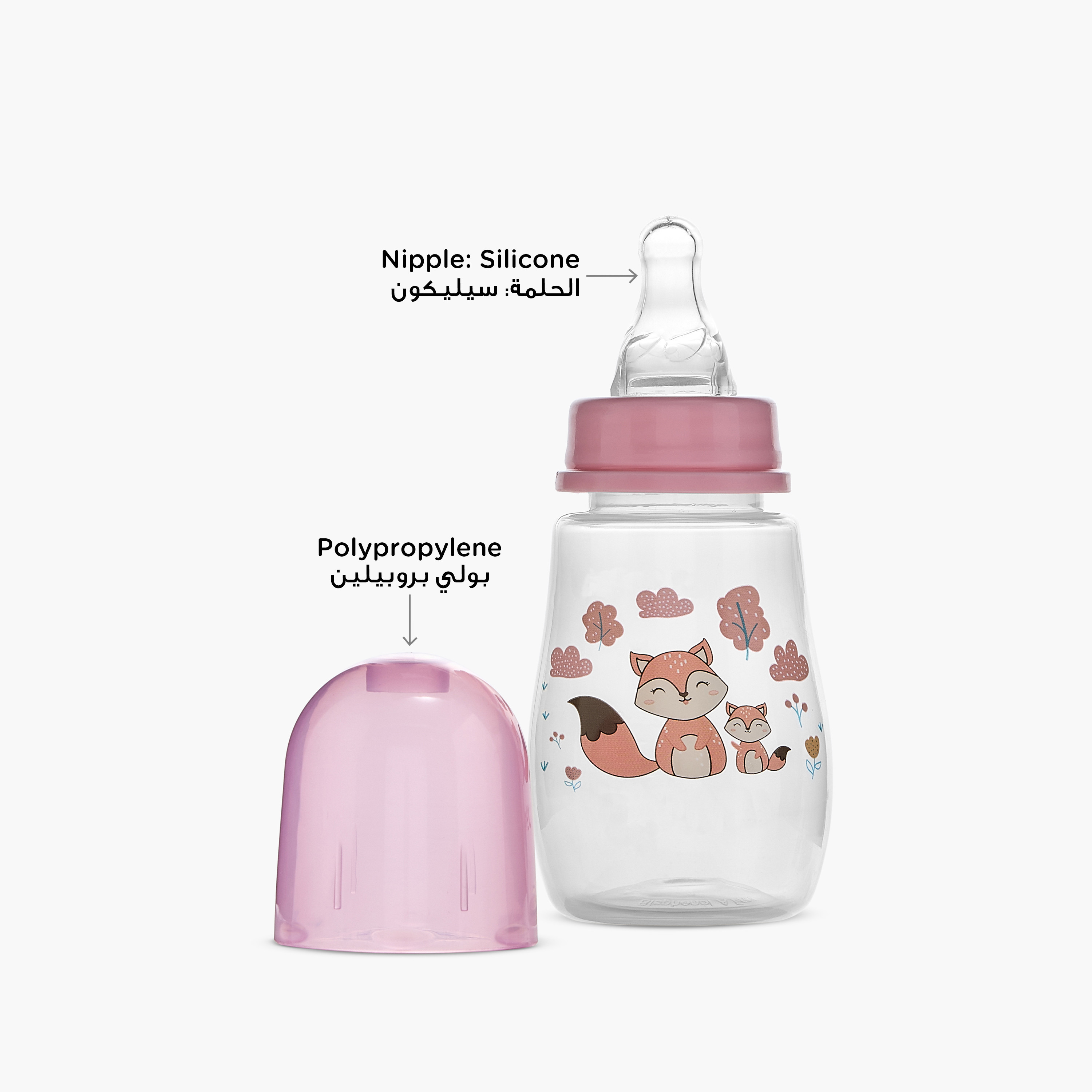 Juniors Dual Anti-Colic Valve Feeding Bottle with Cap - 150 ml-baby-feeding-feedingbottles-bottlesandteats-image-3