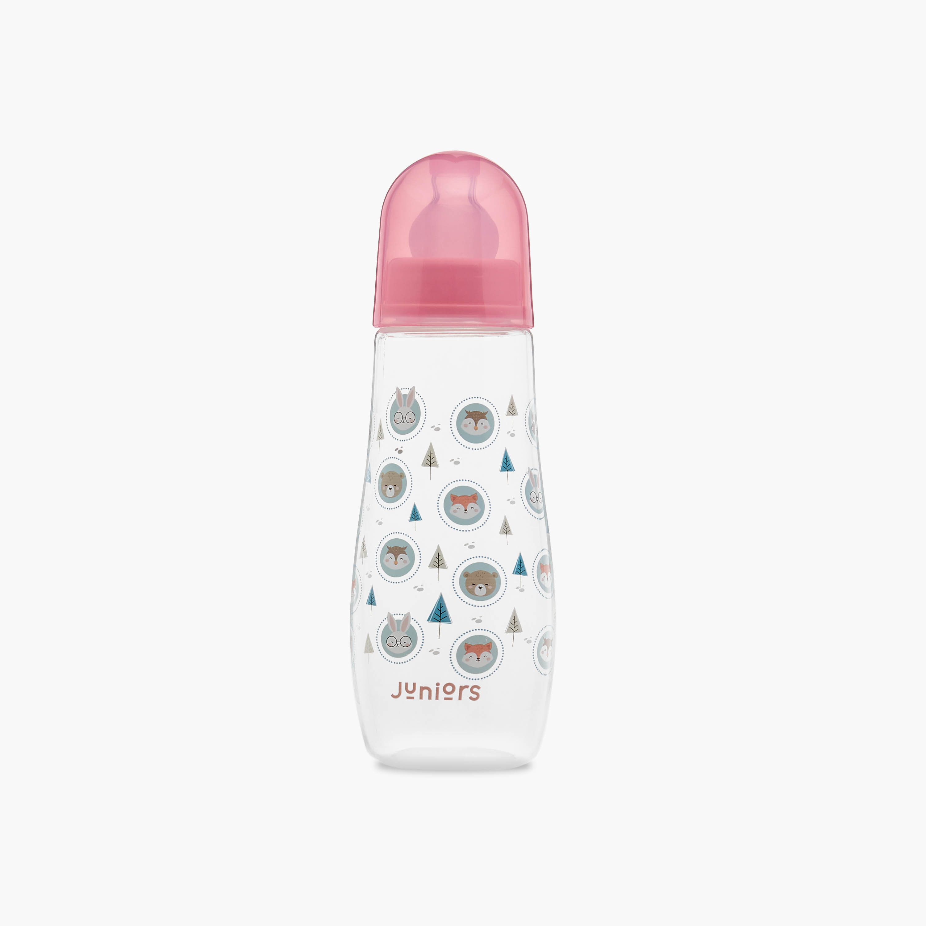 قارورة رضاعة مضادة للمغص من جونيورز - 300 مل - 6 أشهر فأكثر-baby-feeding-feedingbottles-bottlesandteats-image-1