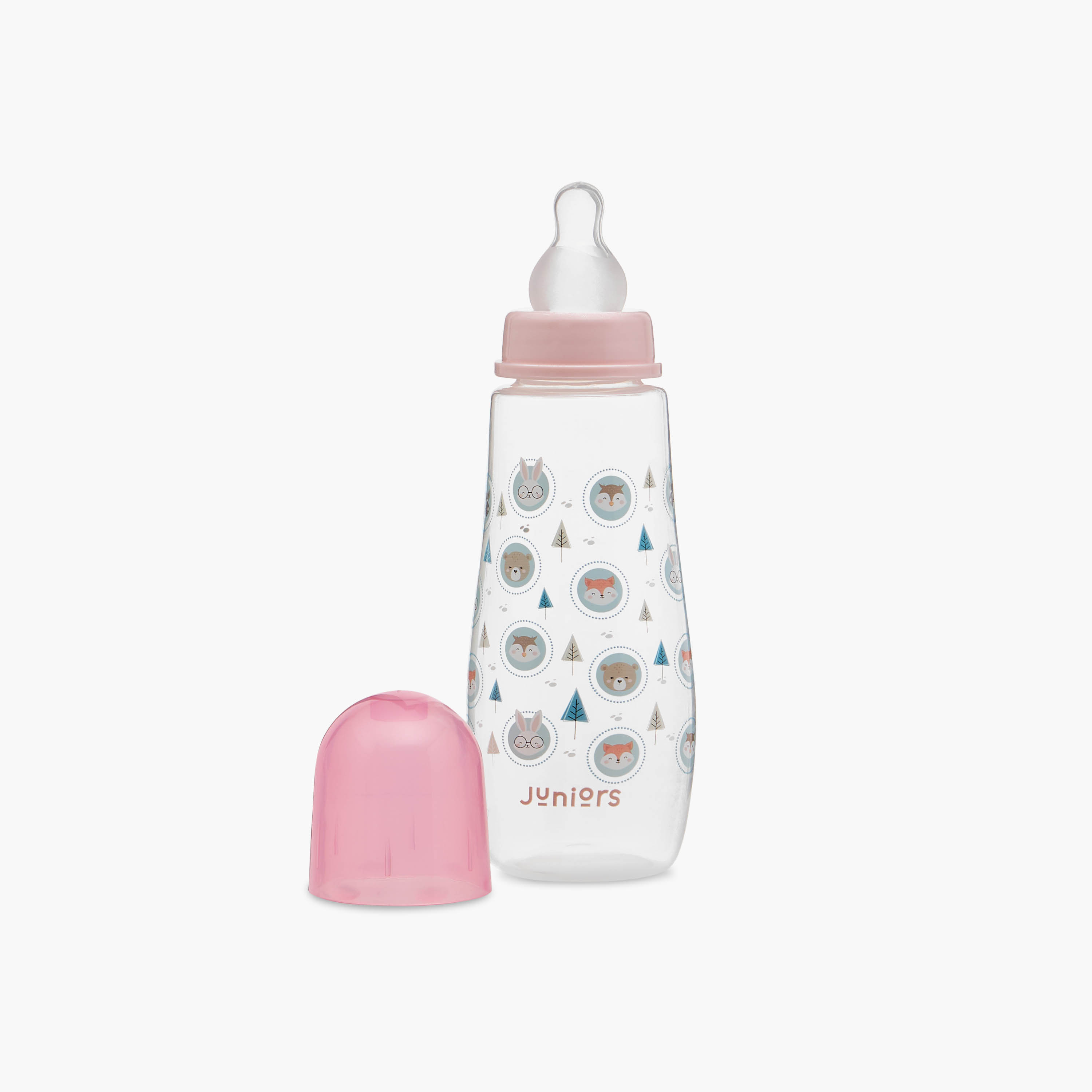 قارورة رضاعة مضادة للمغص من جونيورز - 300 مل - 6 أشهر فأكثر-baby-feeding-feedingbottles-bottlesandteats-image-3