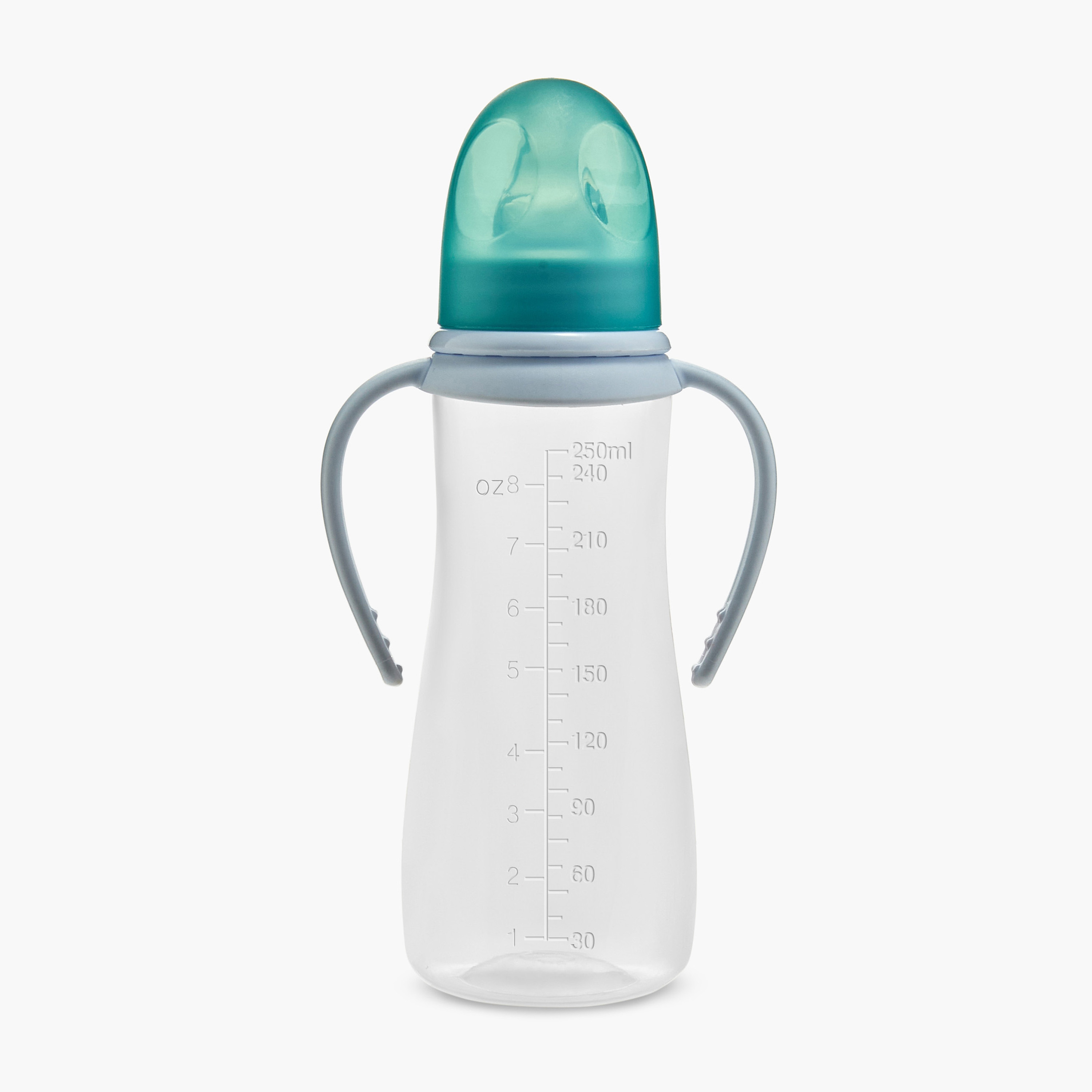 Juniors Graphic Print Anti-Colic Feeding Bottle with Handle and Lid - 250 ml-baby-feeding-feedingbottles-bottlesandteats-image-2