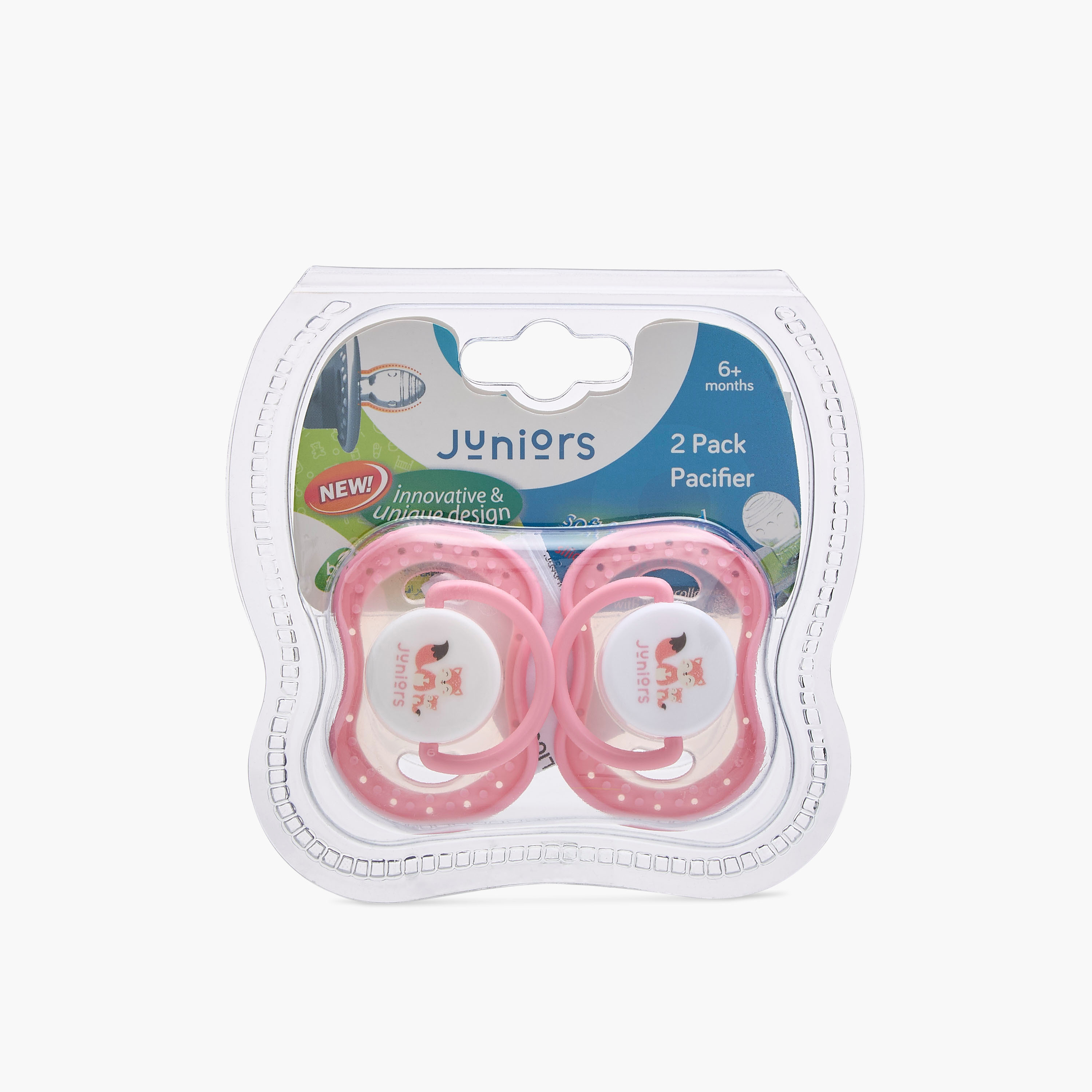 Junior Dino World Printed 2-Piece Soother Set - 6 months-baby-feeding-pacifiers-image-6