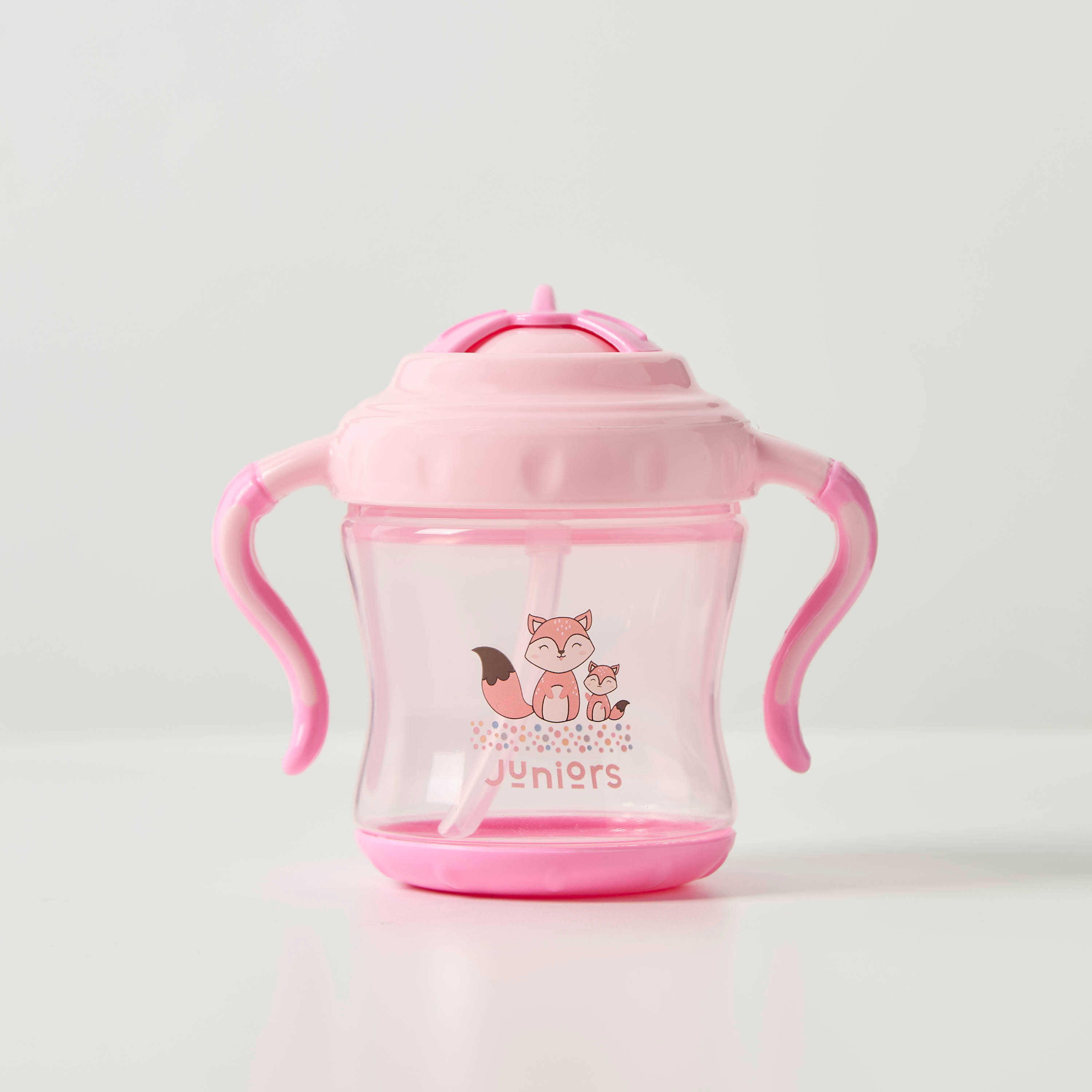 كوب بقشة ومقبض وطبعات من جونيورز - 250 مل-baby-feeding-mealtimeessentials-image-1