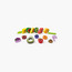 Hape Wooden Colorful Caterpillar Fruit Feast Playset-toys-roleplay-playfoods-image-1