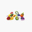 Hape Wooden Colorful Caterpillar Fruit Feast Playset-toys-roleplay-playfoods-image-2