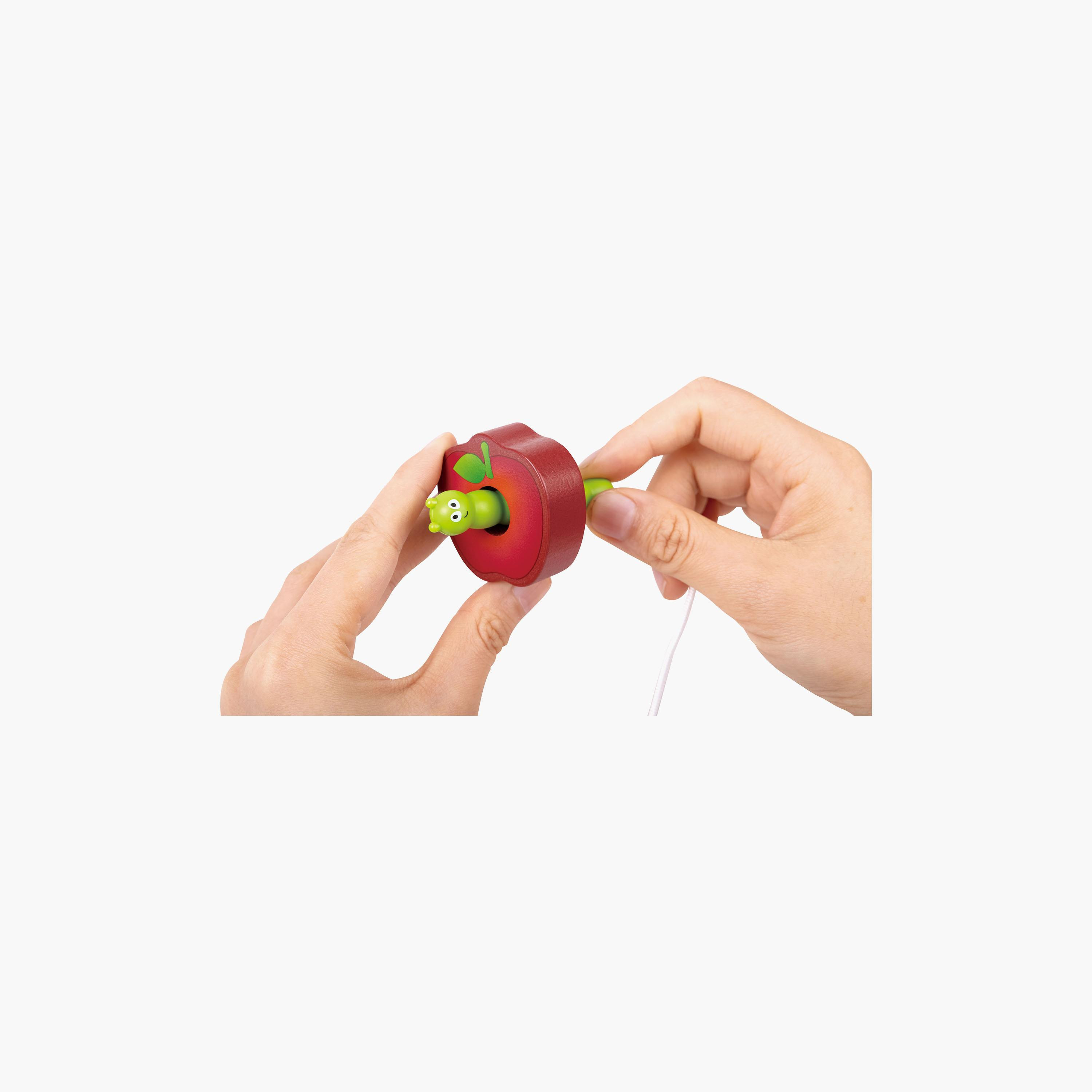 Hape Wooden Colorful Caterpillar Fruit Feast Playset-toys-roleplay-playfoods-image-4