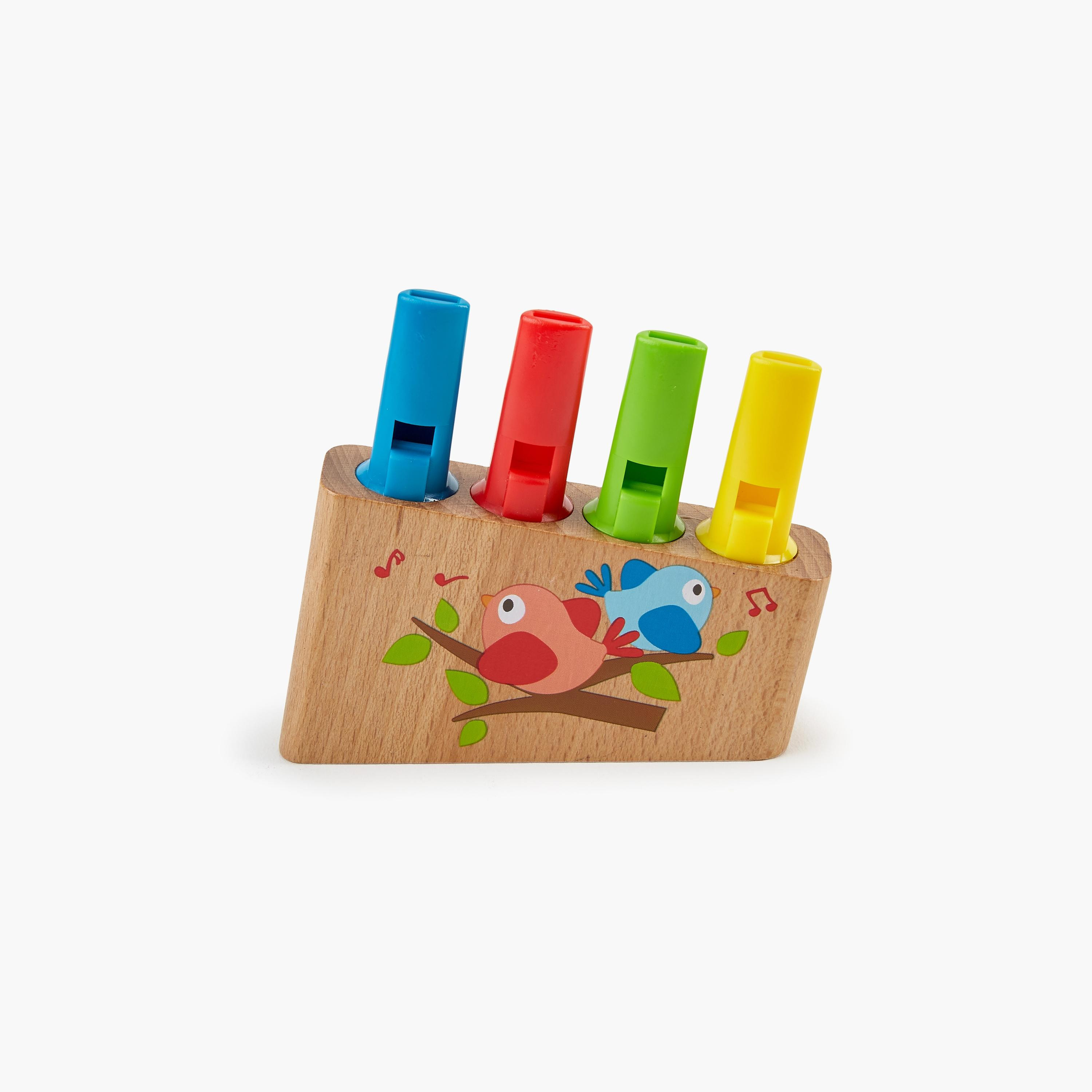 Hape Wooden Rainbow Pan Musical Flute-toys-educational-musicaltoys-image-1