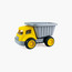 Hape Load & Tote Dump Truck Sand & Beach Toy, Yellow-toys-outdoor-poolandbeach-beachtoys-image-1