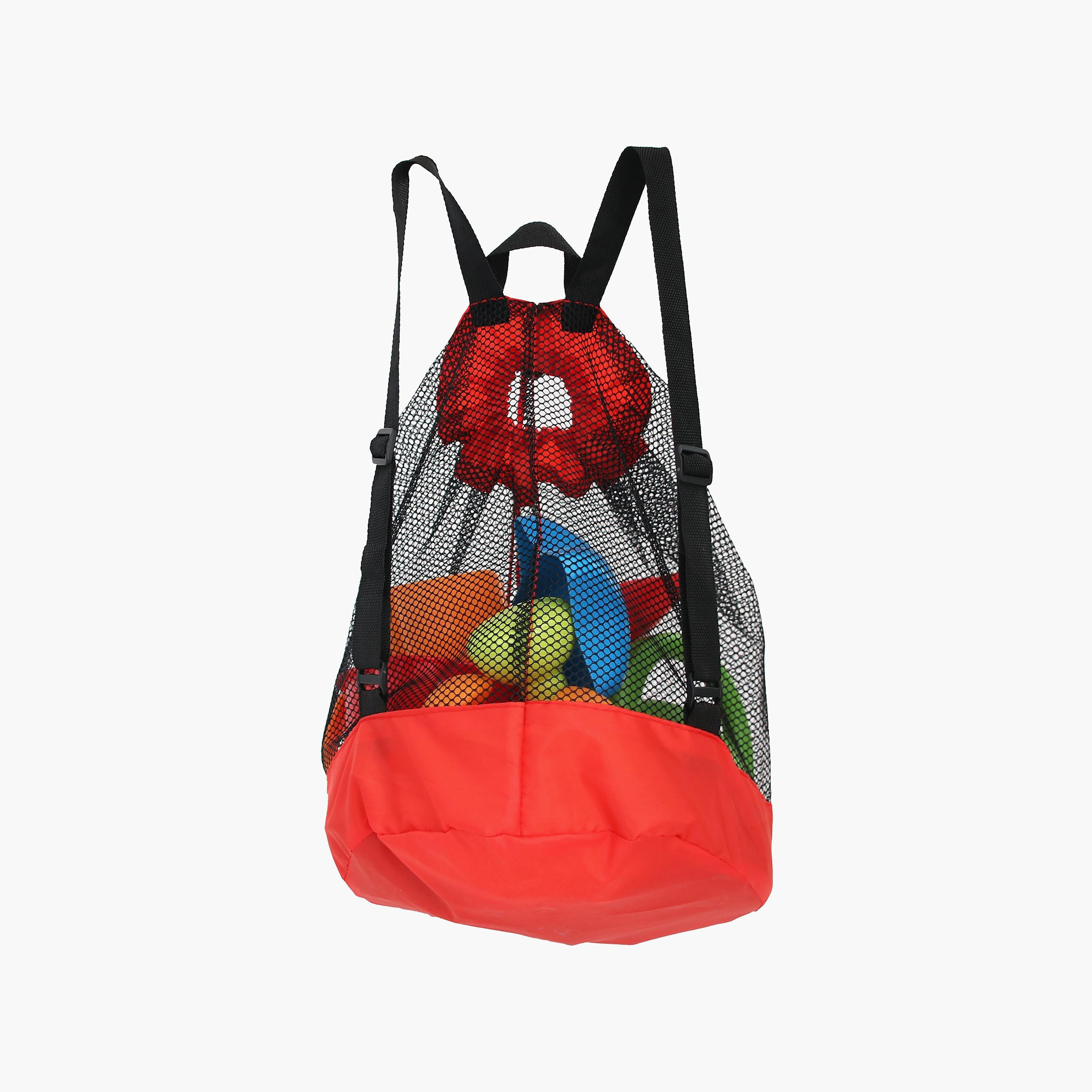 Hape 11-Piece Beach Sand Essential Pack with Mesh Bag-toys-outdoor-poolandbeach-beachtoys-image-4
