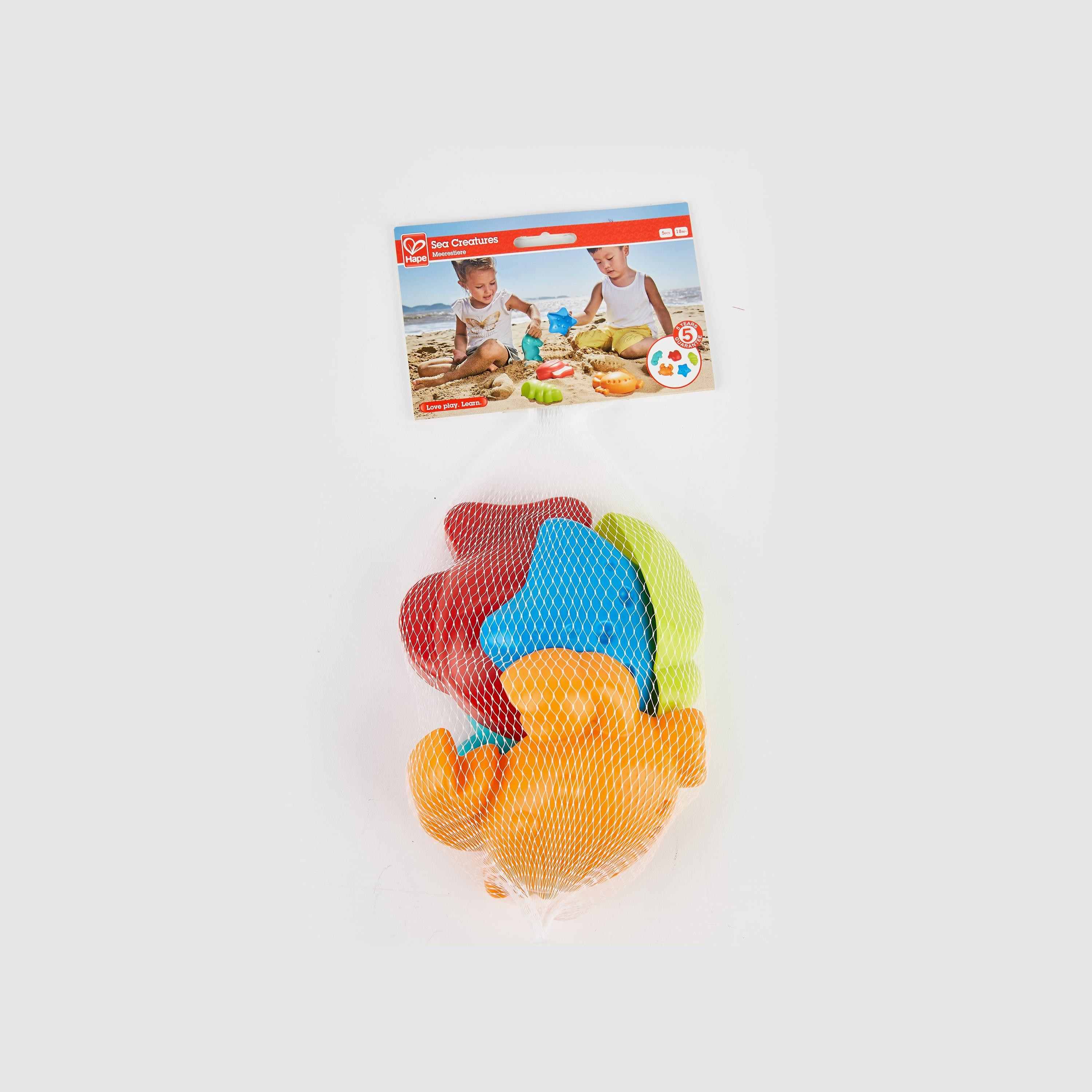 Hape 5-Piece Sea Creatures Sand & Beach Toy Set-toys-outdoor-poolandbeach-beachtoys-image-3