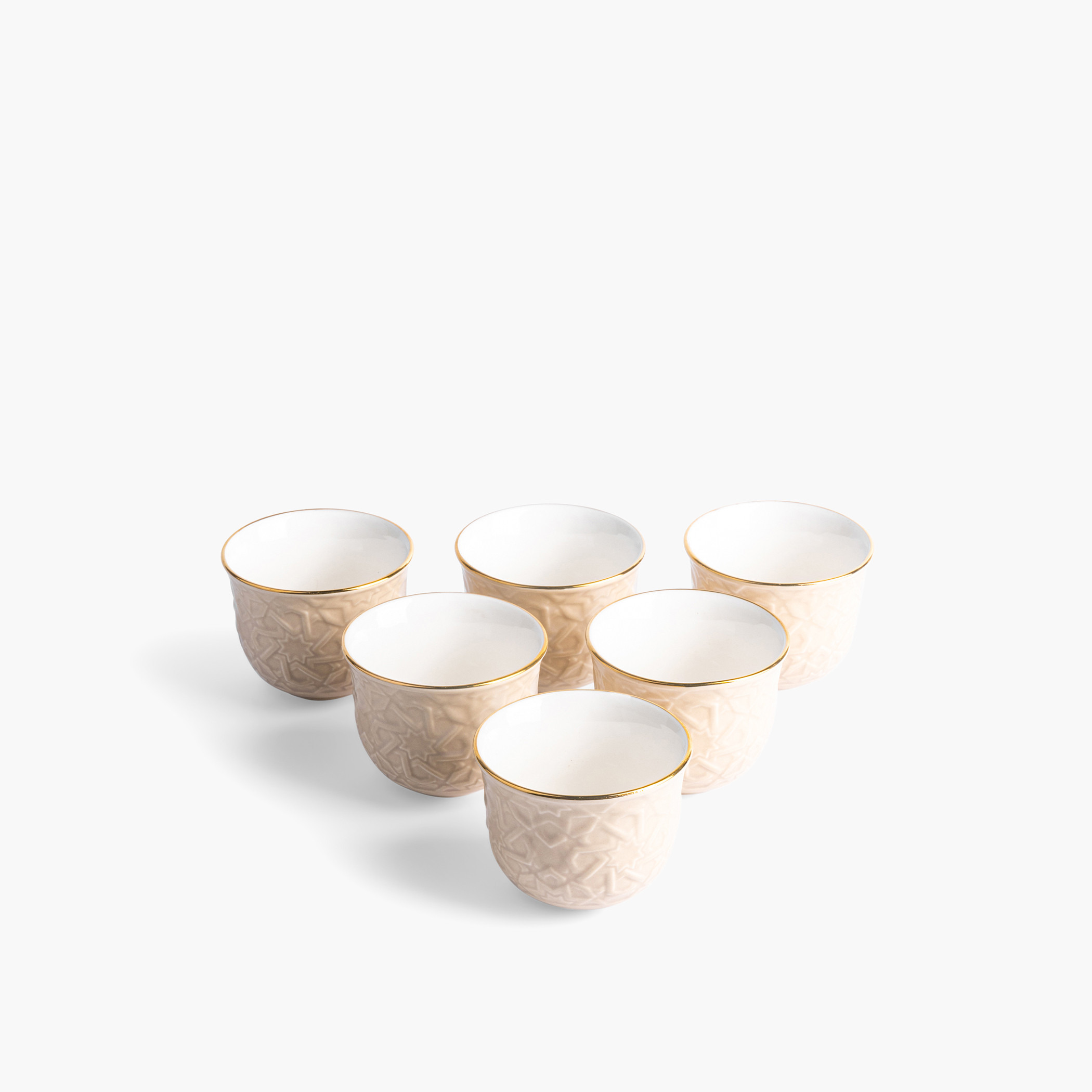 Otantik Crown 6-Piece Porcelain Kahwa Cup Set-household-dining-teaandcoffee-teaandcoffeesets-image-2