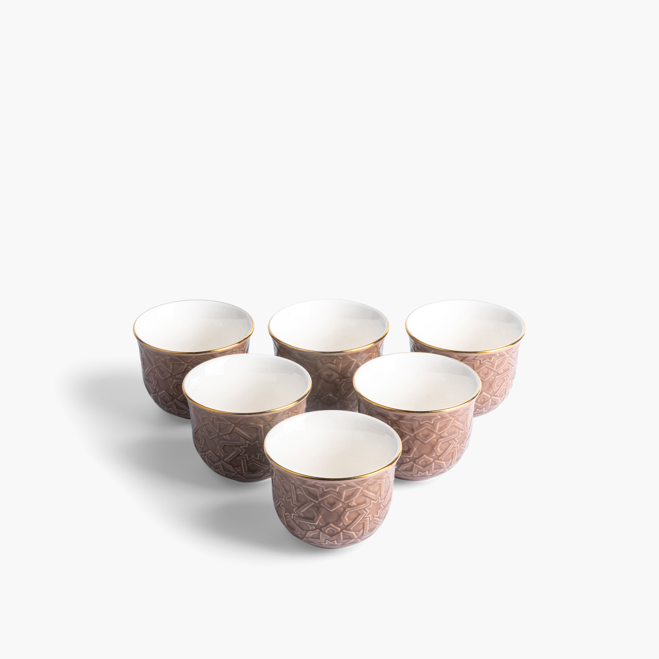 Otantik Crown 6-Piece Porcelain Kahwa Cup Set-household-dining-teaandcoffee-teaandcoffeesets-image-2