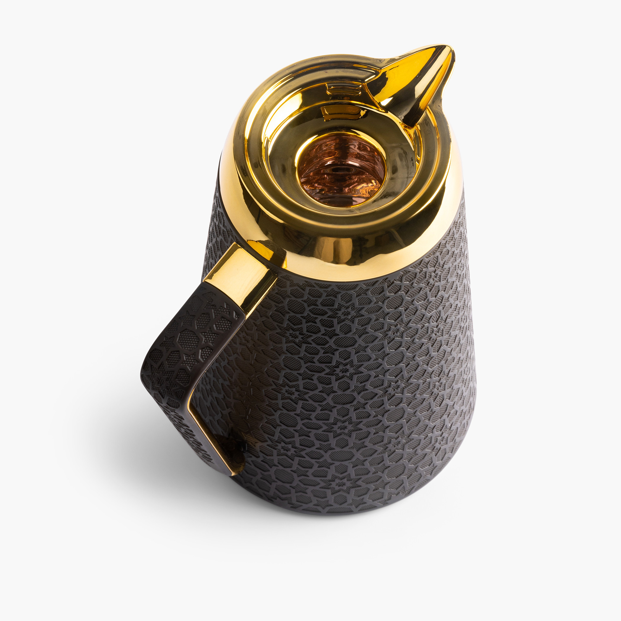 Otantik Crown Textured Vacuum Flask-household-dining-teaandcoffee-vacuumflaskscoffeeandteapots-image-3