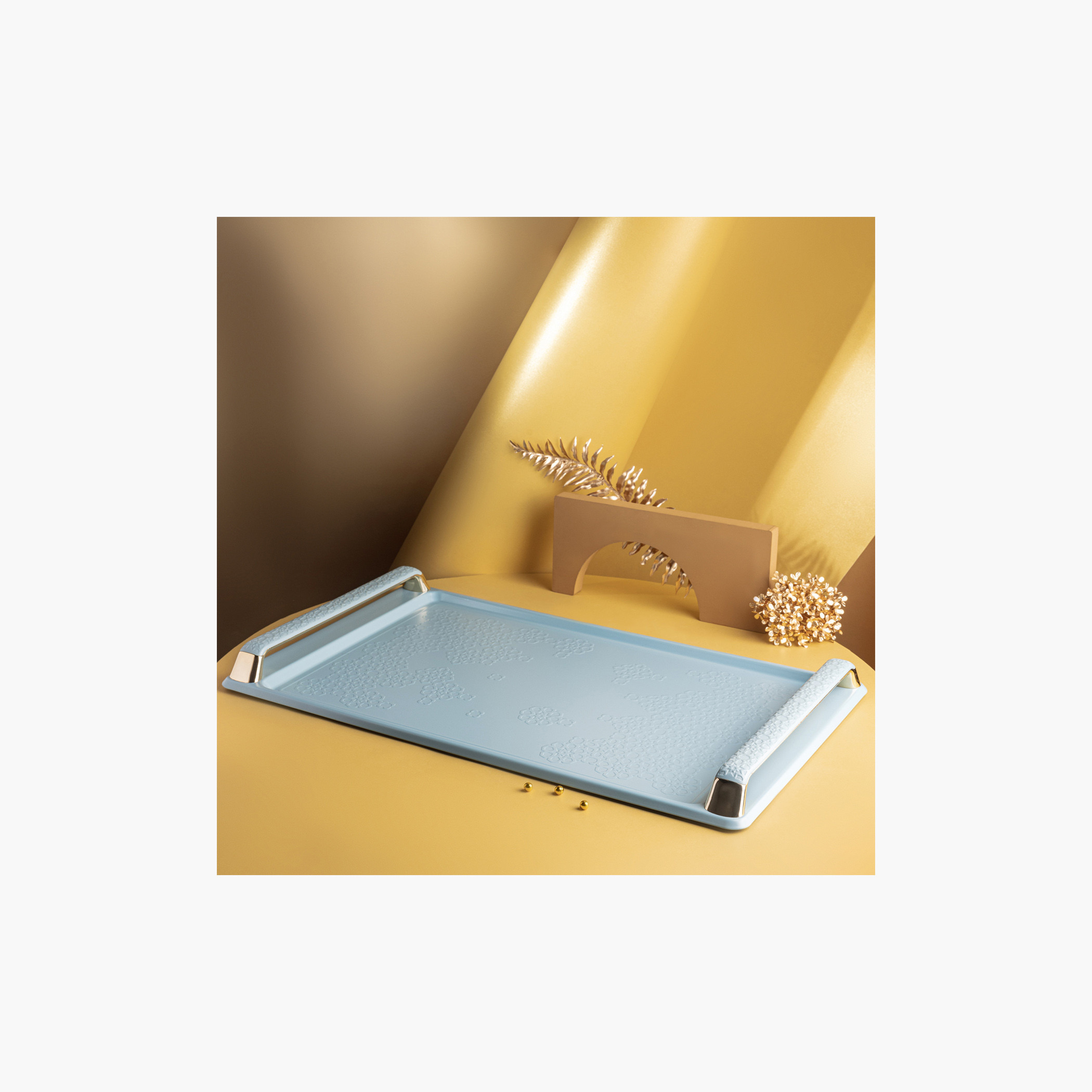 صينية تقديم بارزة الملمس من أوتانيك - 49x34 سم-household-dining-serveware-servingtrays-image-3