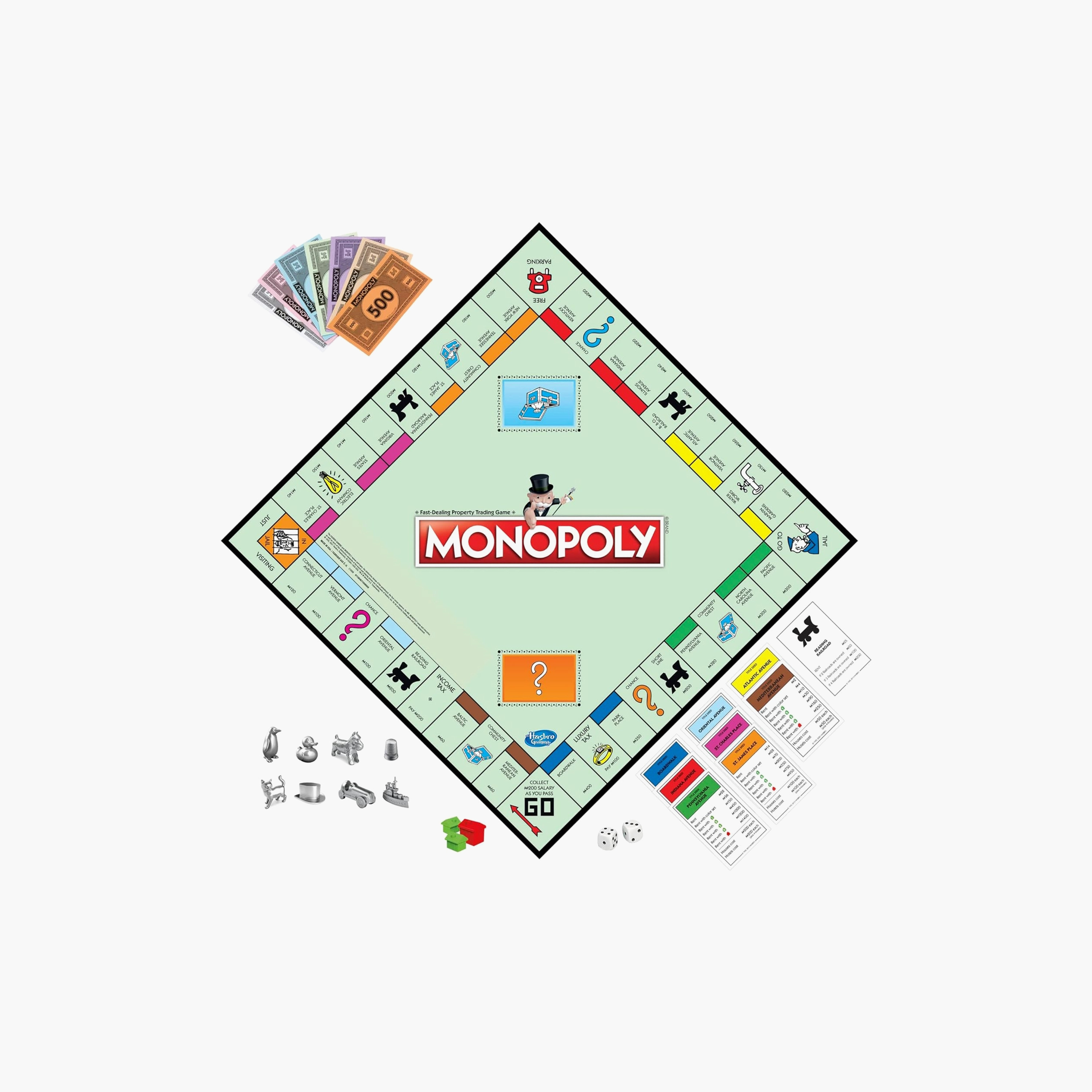Hasbro Monopoly Classic English Board Game-toys-blocksandpuzzles-image-1