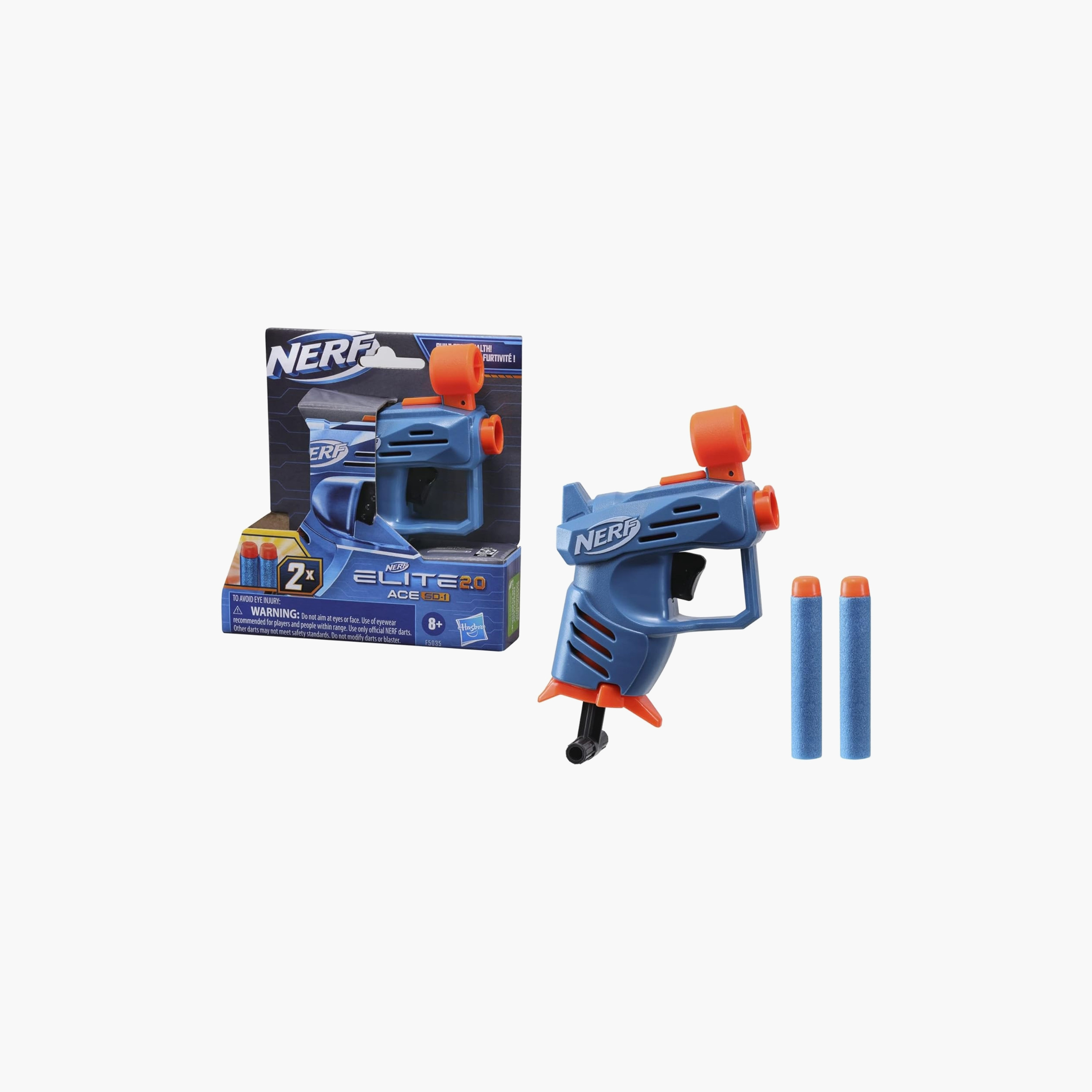 Nerf Elite 2.0 Ace SD-1 Blaster and 2 Official Elite Darts-toys-outdoor-gunsandfoamblasters-image-2