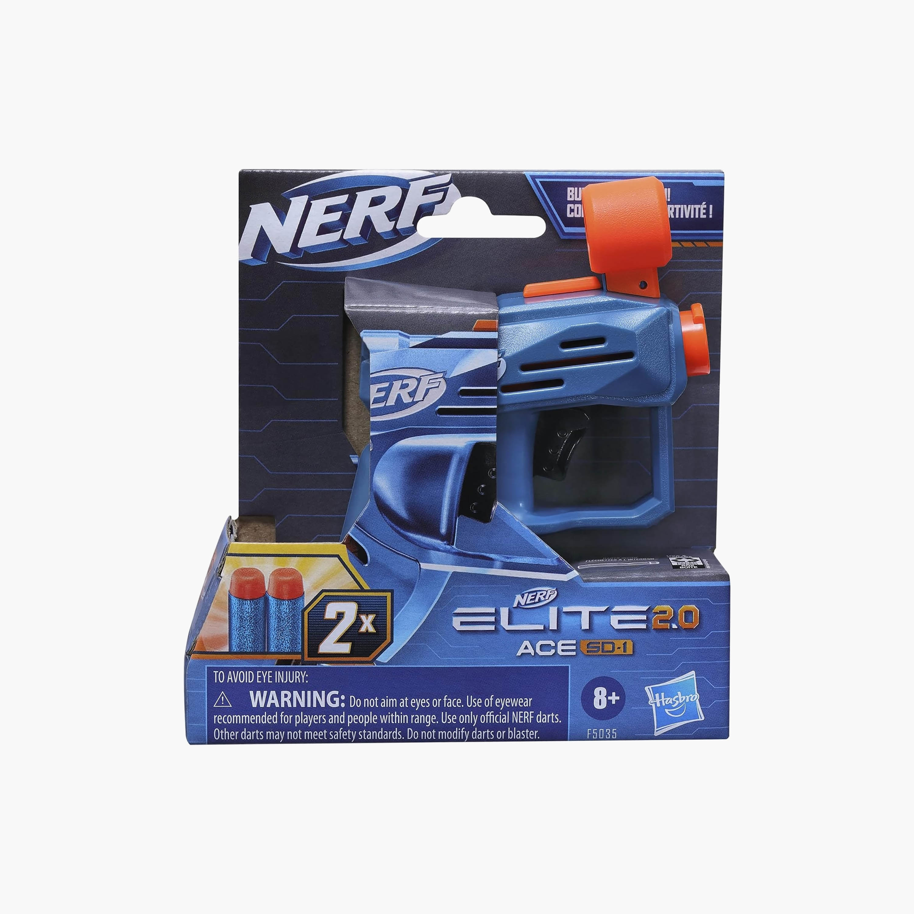 Nerf Elite 2.0 Ace SD-1 Blaster and 2 Official Elite Darts-toys-outdoor-gunsandfoamblasters-image-3