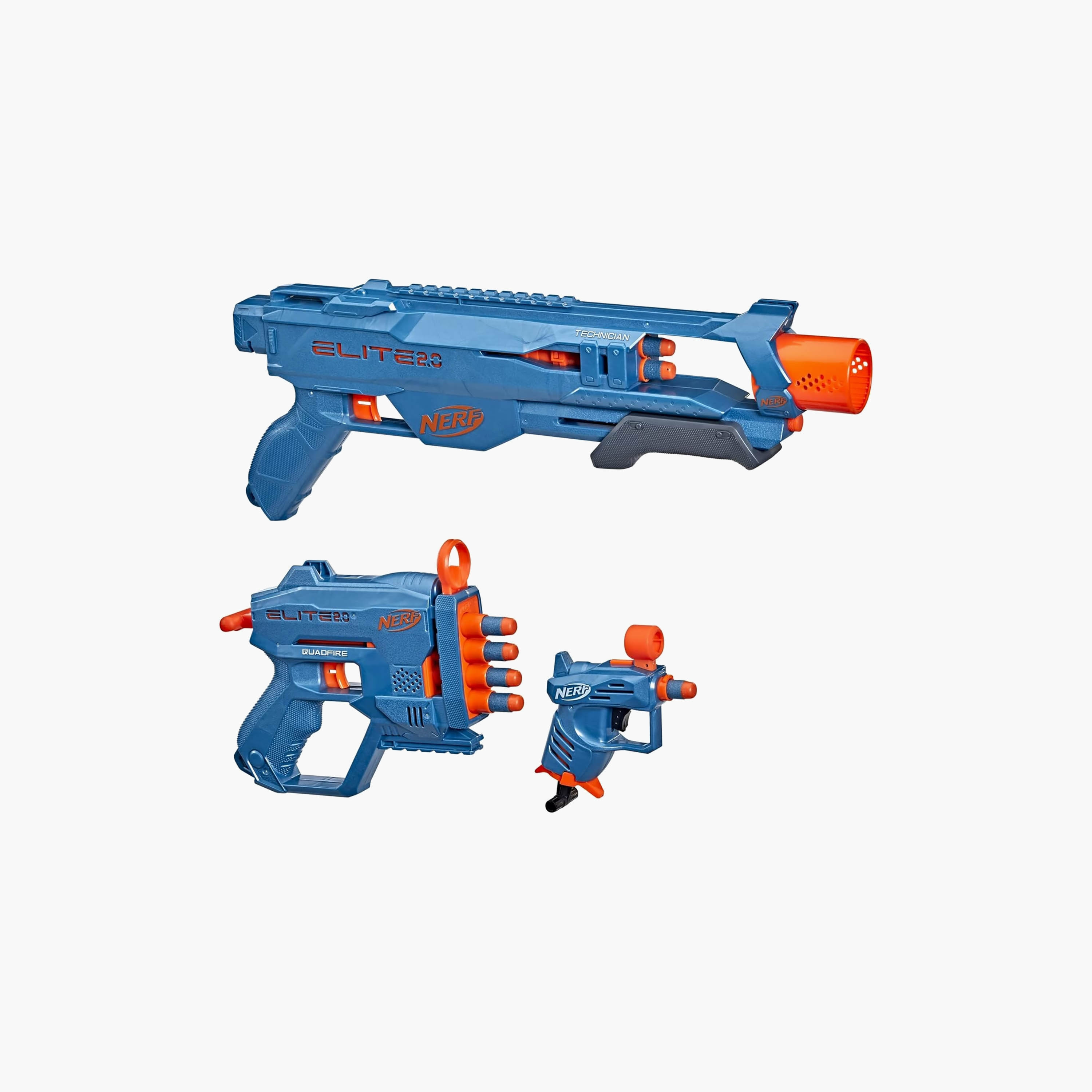 NERF Elite 2.0 Loadout 3-Blaster Pack and 14 Elite Darts-toys-outdoor-gunsandfoamblasters-image-1