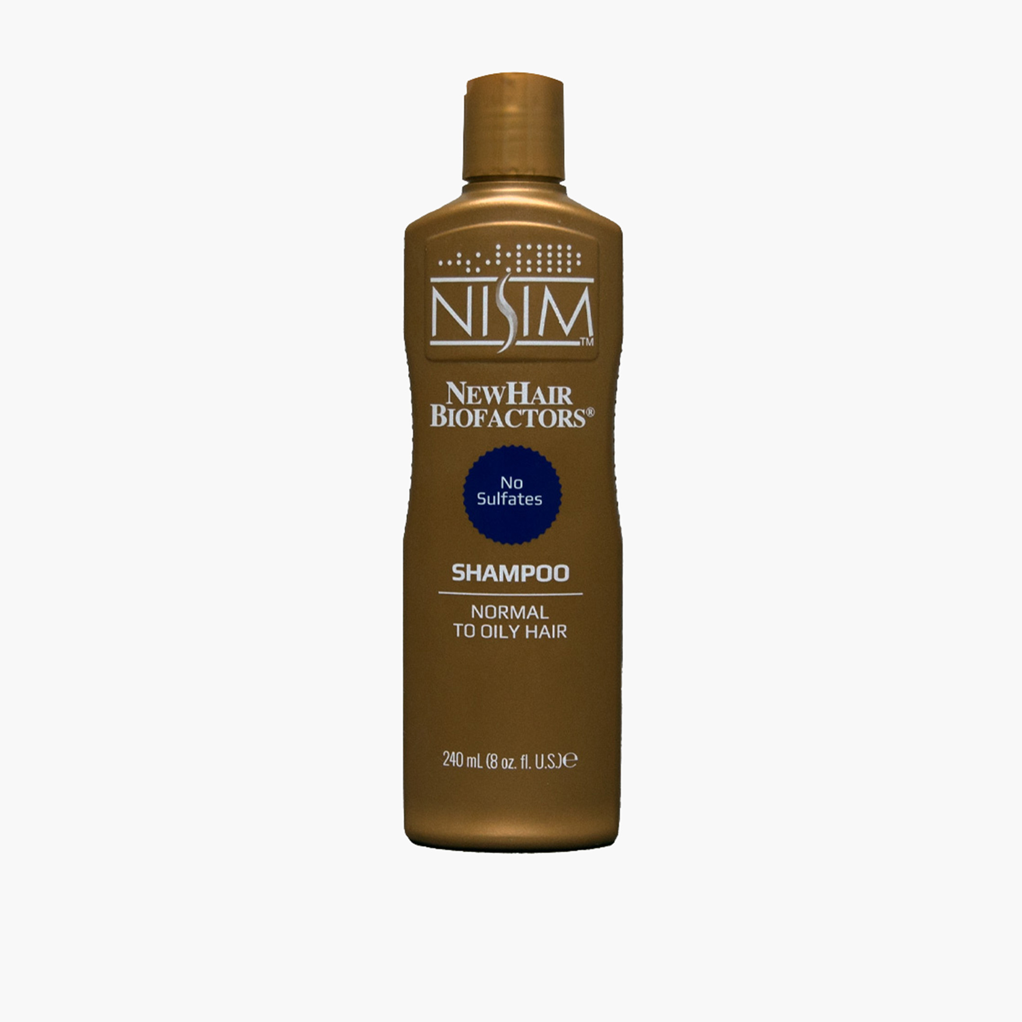 Nisim NewHair Biofactors Normal to Oily Shampoo - 240 ml-beautyandpersonalcare-hair-haircare-shampoos-image-1