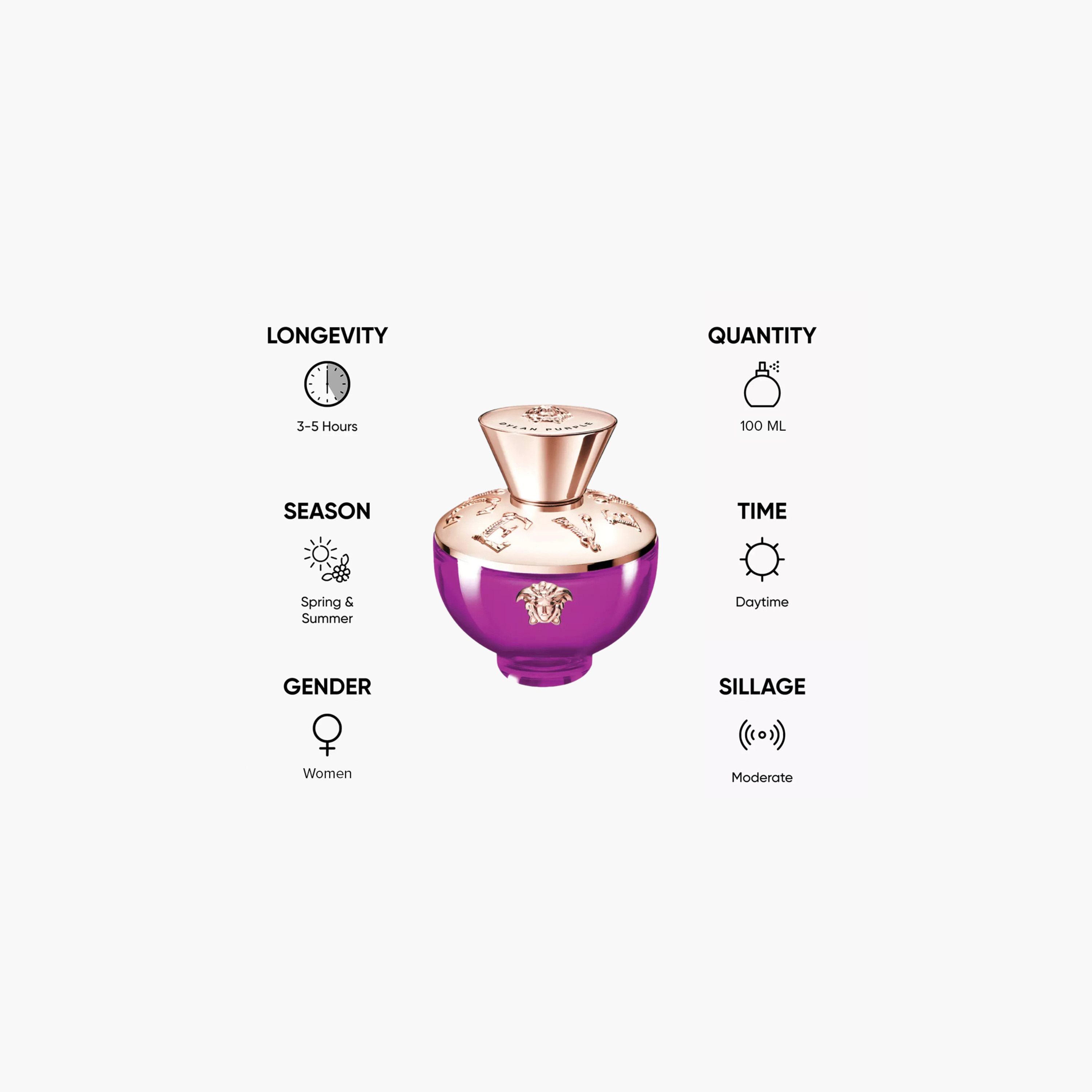 Versace Dylan Purple Pour Femme Eau De Parfum for Women - 100 ml-beautyandpersonalcare-fragrance-women-image-2