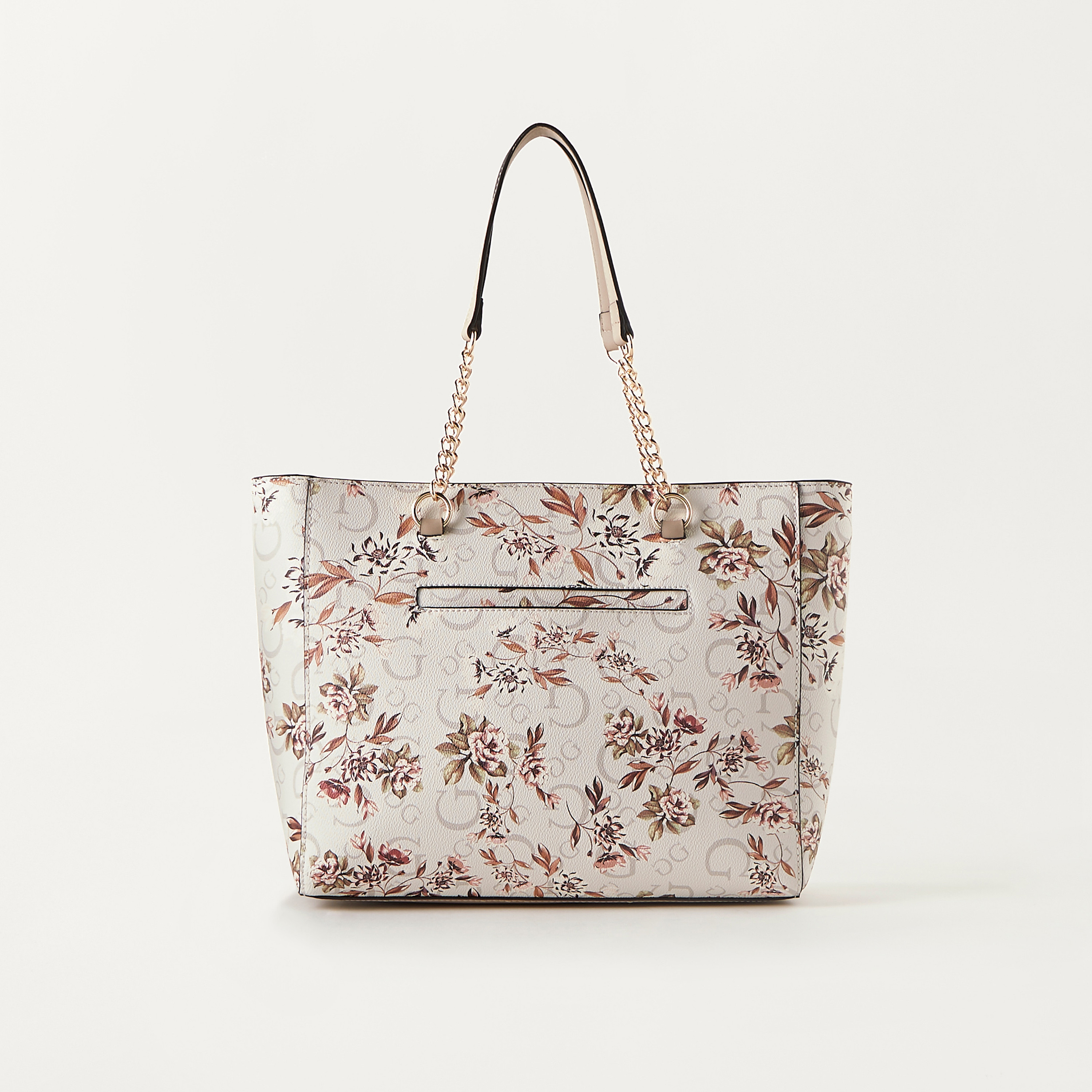 Guess kamryn floral tote best sale