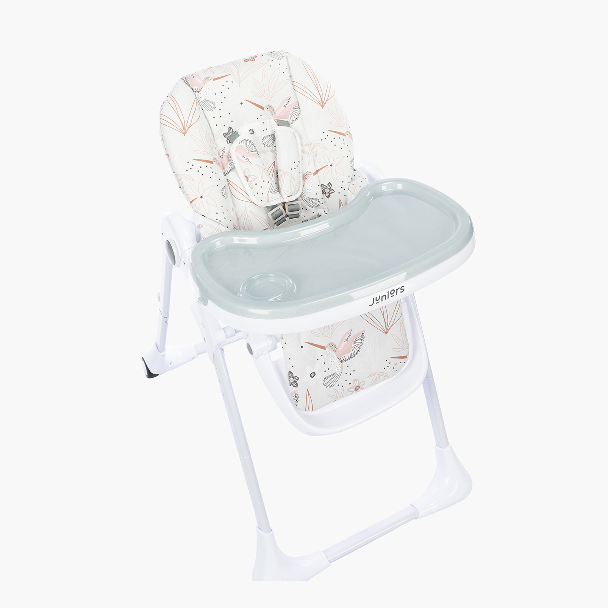 Juniors Madeline Bird and Flower Print Highchair-baby-feeding-highchairsandboosters-image-2