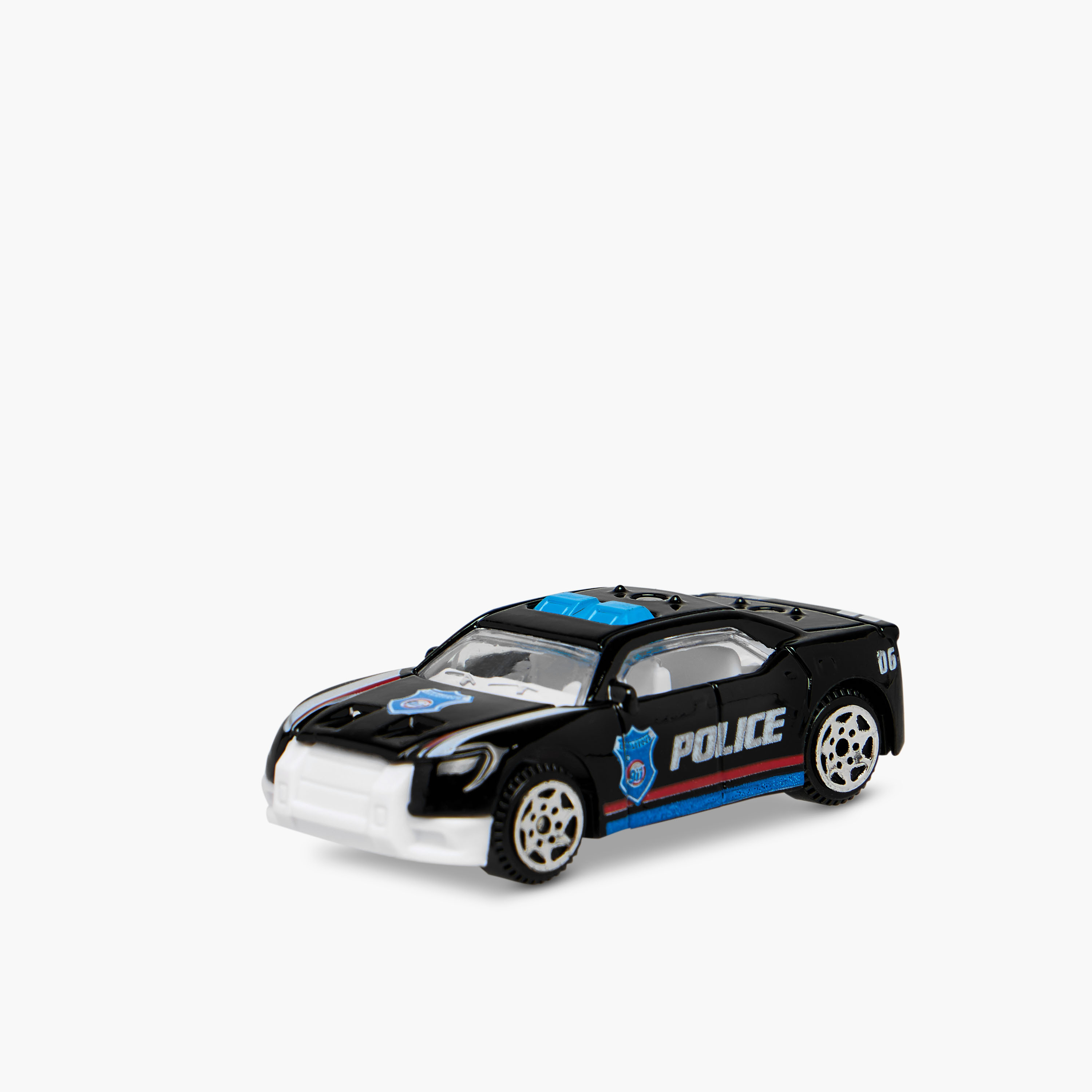 Gloo 6-Piece Die-Cast Police Car Toy Set-toys-playvehicles-vehicleplaysets-image-6