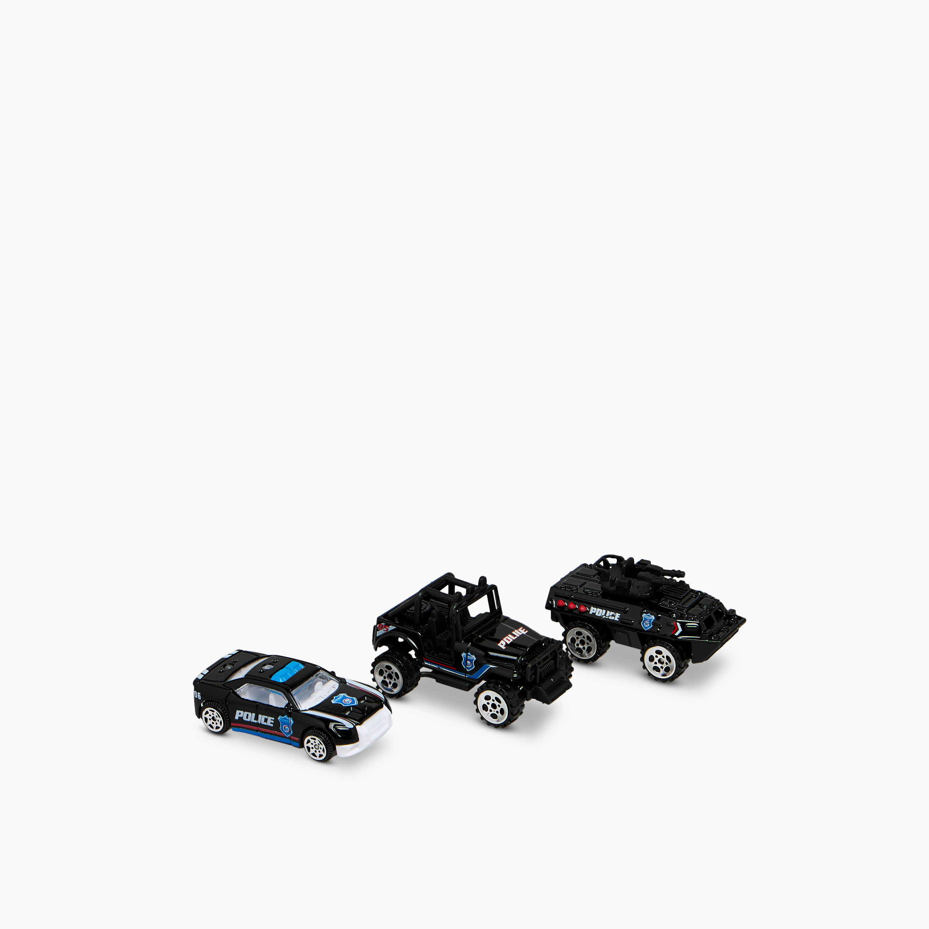 Gloo 6-Piece Die-Cast Police Car Toy Set-toys-playvehicles-vehicleplaysets-image-9