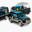 مجموعة سيارات شرطة مصبوبة 6 قطع من جلو-toys-playvehicles-vehicleplaysets-image-7
