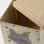 Juniors Printed Foldable Storage Box with Lid - 31x31x31 cm-baby-nursery-furniture-wardrobesandstorage-image-4
