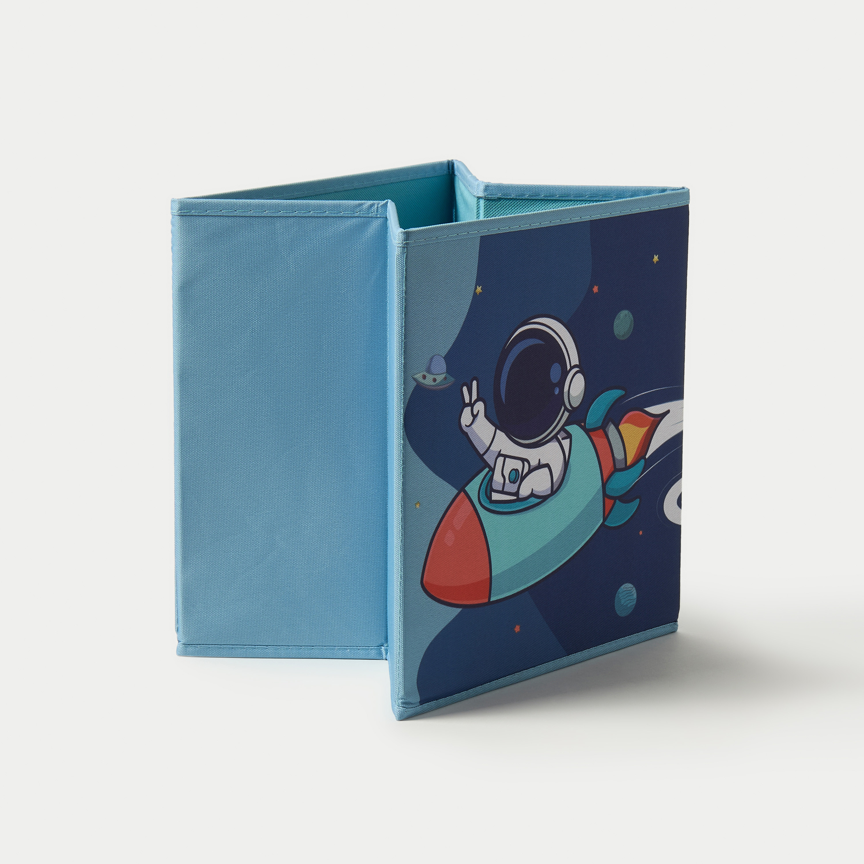 Juniors Zebra Print Foldable Ottoman Box with Storage-baby-nursery-furniture-wardrobesandstorage-image-3