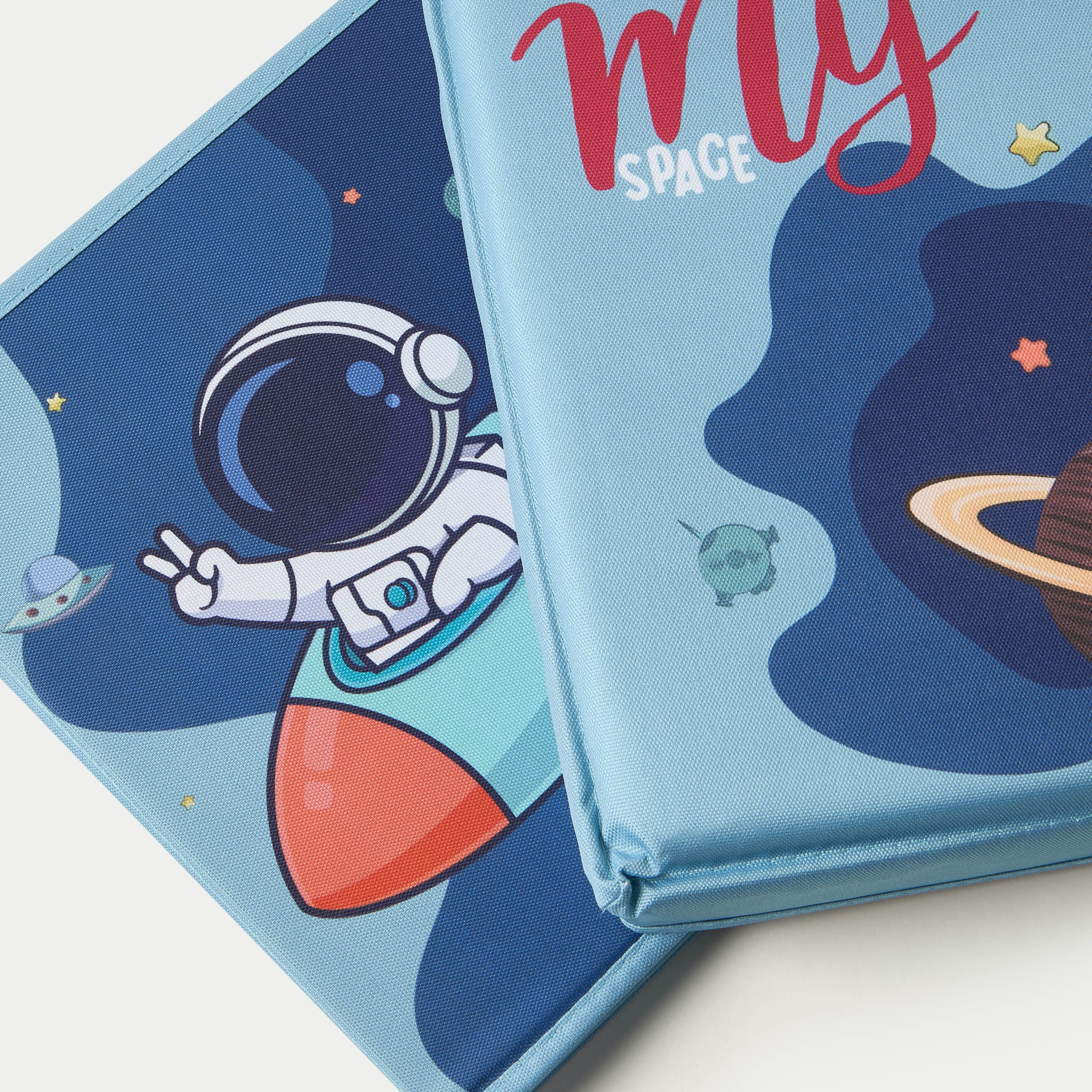 Juniors Zebra Print Foldable Ottoman Box with Storage-baby-nursery-furniture-wardrobesandstorage-image-4