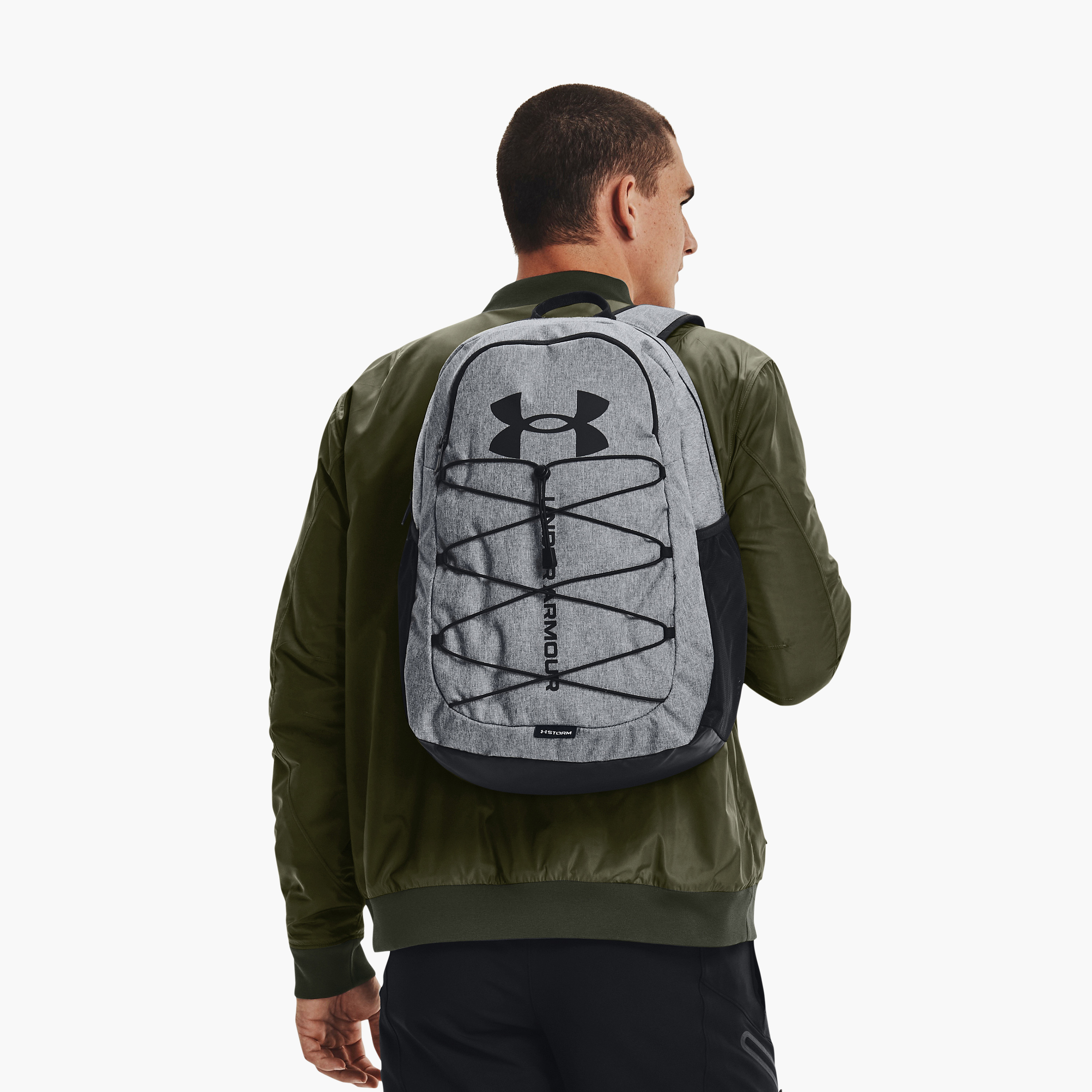 Under Armour Hustle Sport Backpack 1364181-012 | OE-travel-luggagesandbags-backpacks-image-3