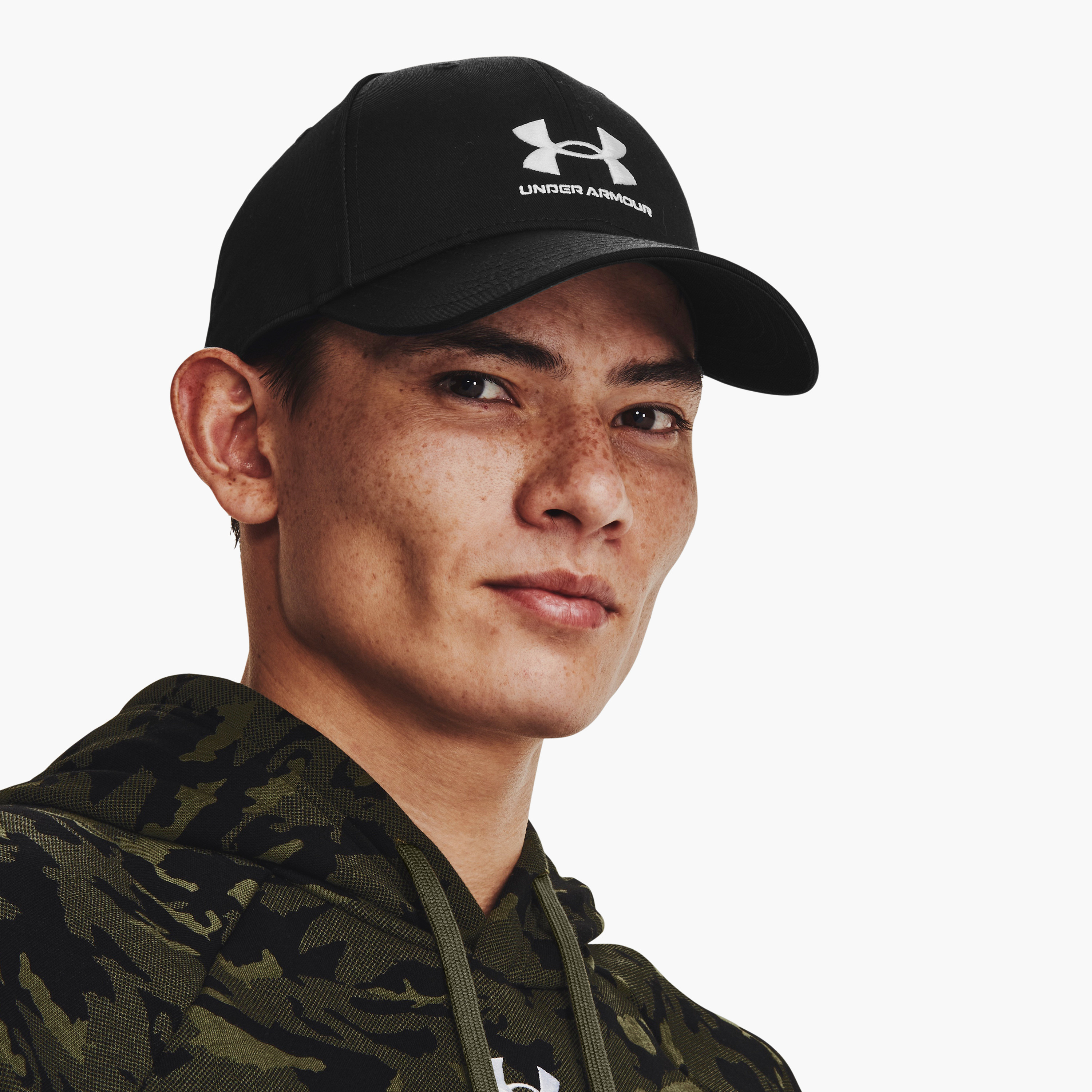 Under Armour Men's Branded Lockup Adjustable Cap 1381645-001 | OE-men-caps-image-3