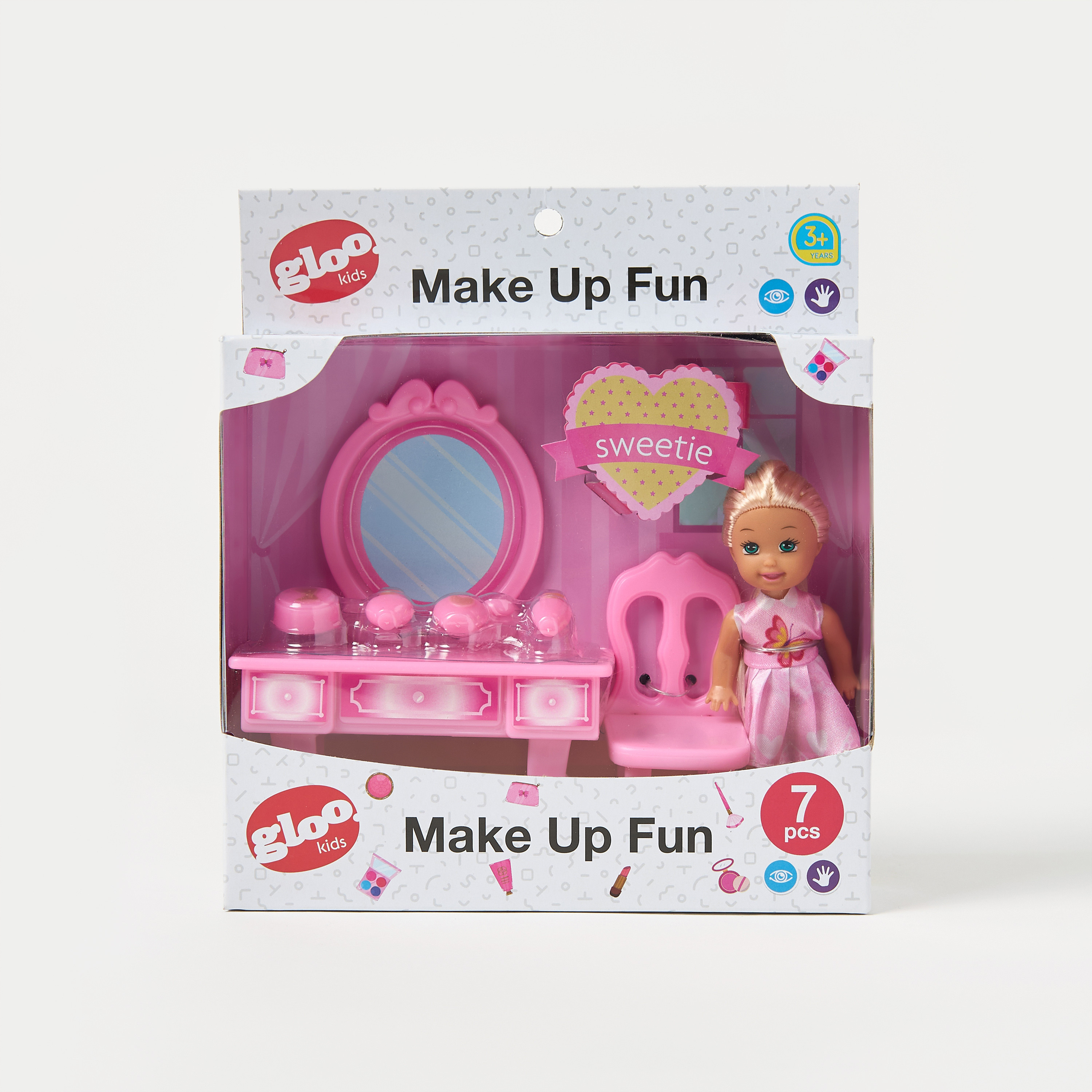 مجموعة لعب مكياج 7 قطع من جلو-toys-dollsandplaysets-dollplaysets-image-5